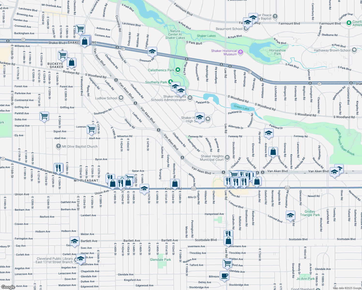 3280 Chadbourne Road, Shaker Heights OH Walk Score