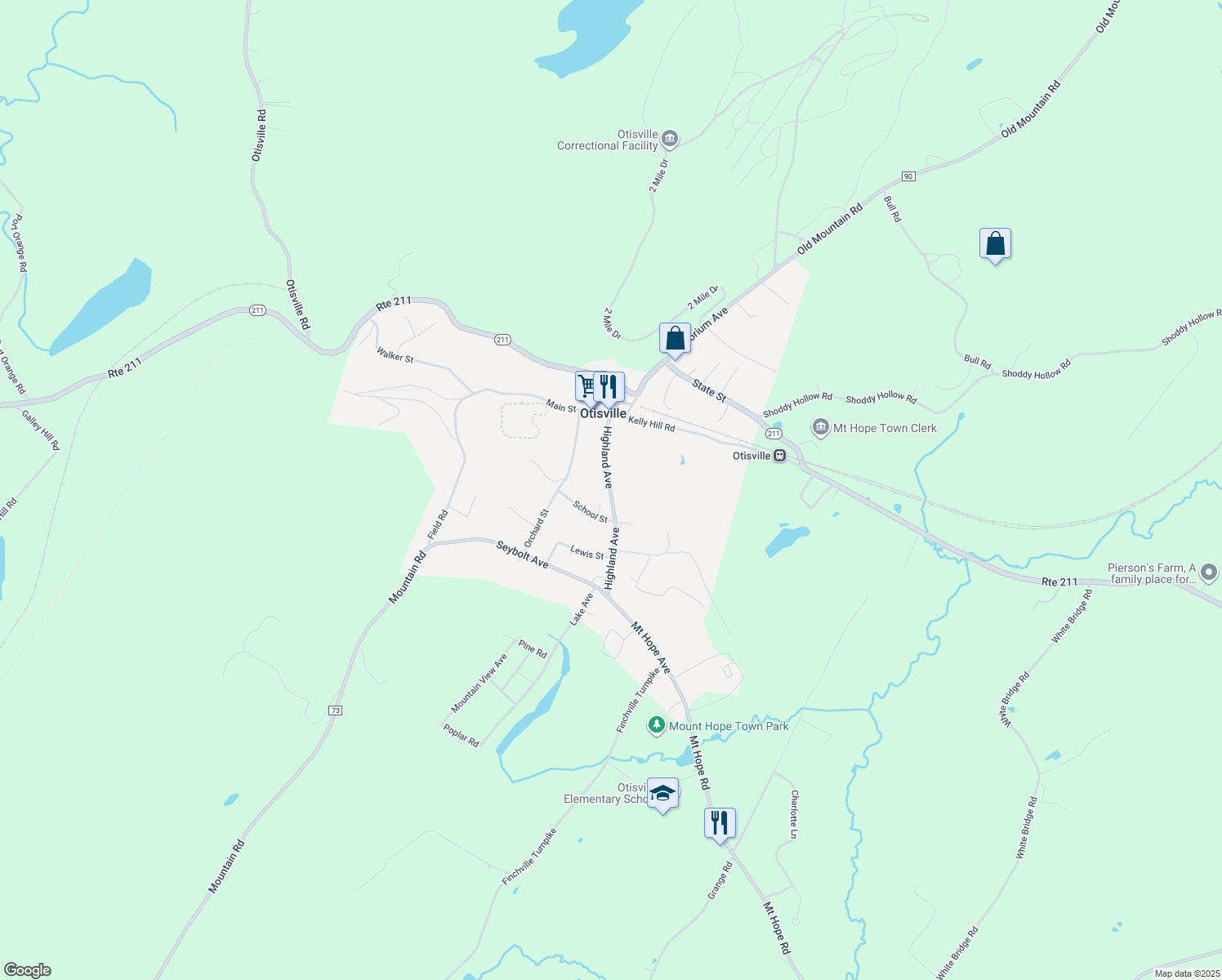 32 Highland Avenue, Otisville NY Walk Score