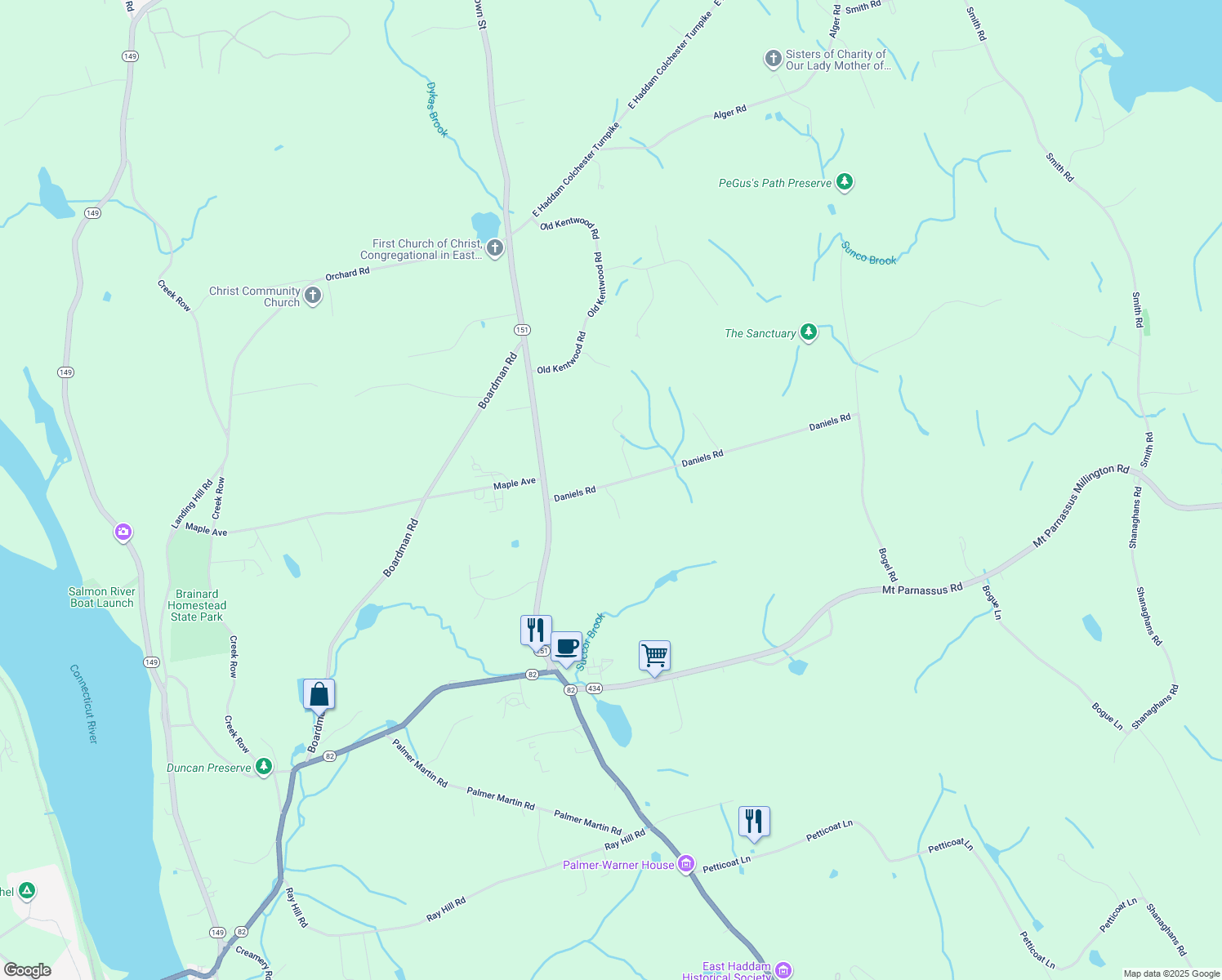 East Haddam CT Walk Score