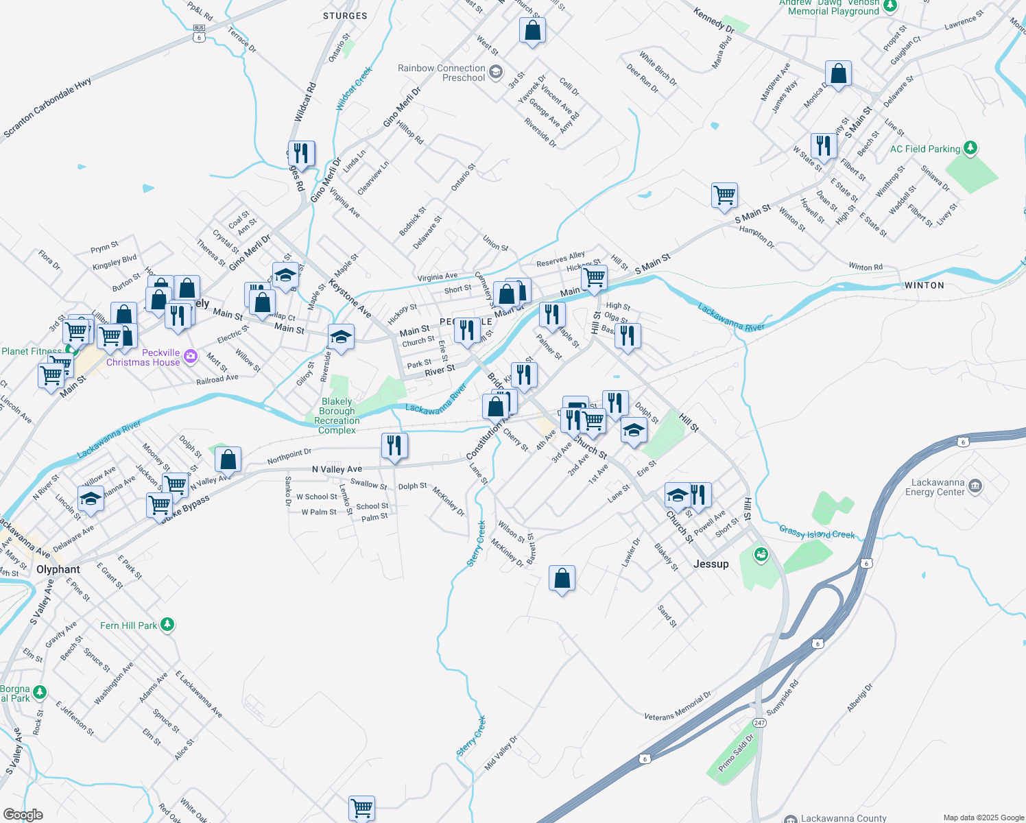 1142 Constitution Avenue, Jessup PA Walk Score