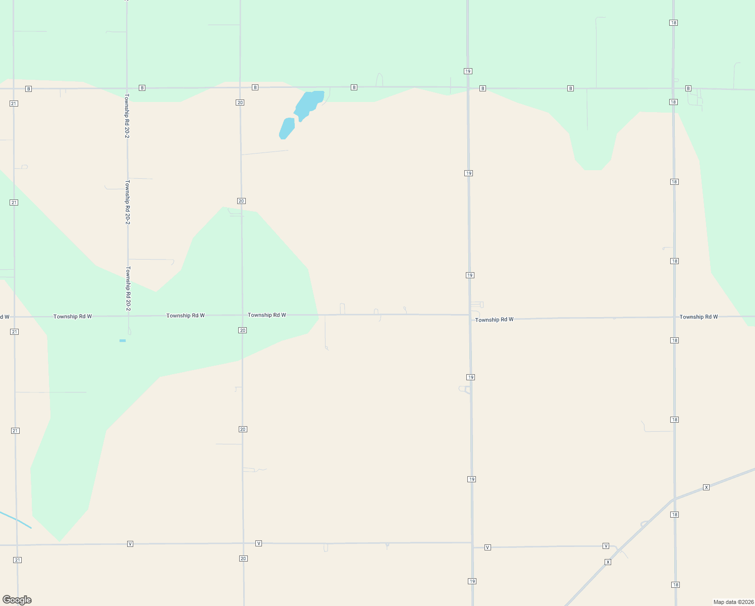 map of restaurants, bars, coffee shops, grocery stores, and more near 19430 County Road A in Archbold