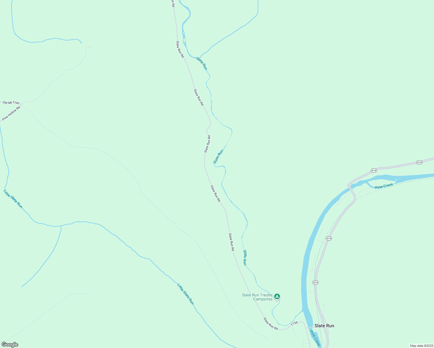 map of restaurants, bars, coffee shops, grocery stores, and more near in Slate Run