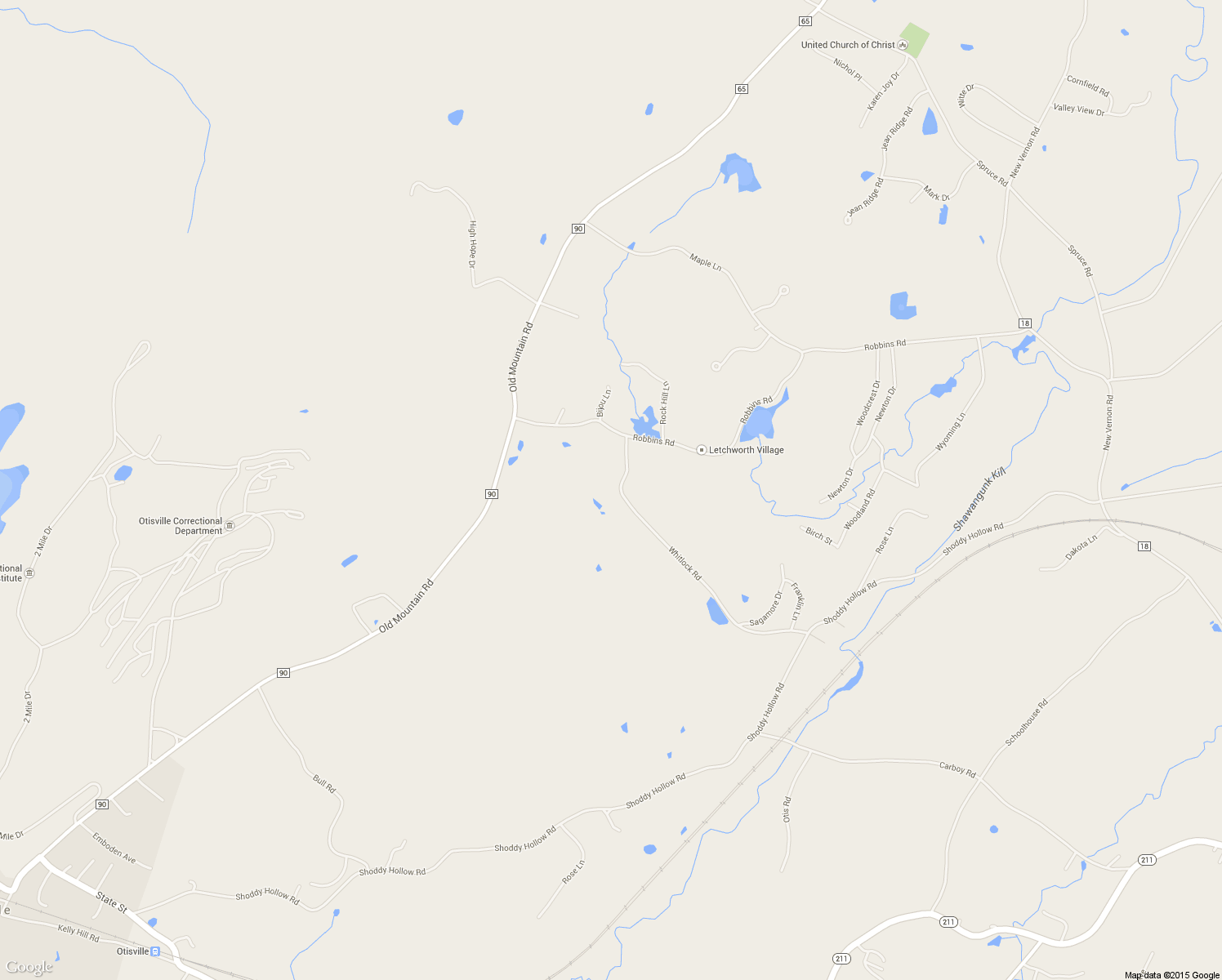 map of restaurants, bars, coffee shops, grocery stores, and more near 145 Whitlock Rd in Otisville