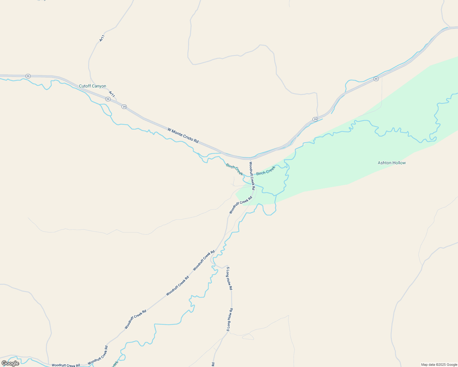 map of restaurants, bars, coffee shops, grocery stores, and more near 1680 Woodruff Creek Road in Woodruff
