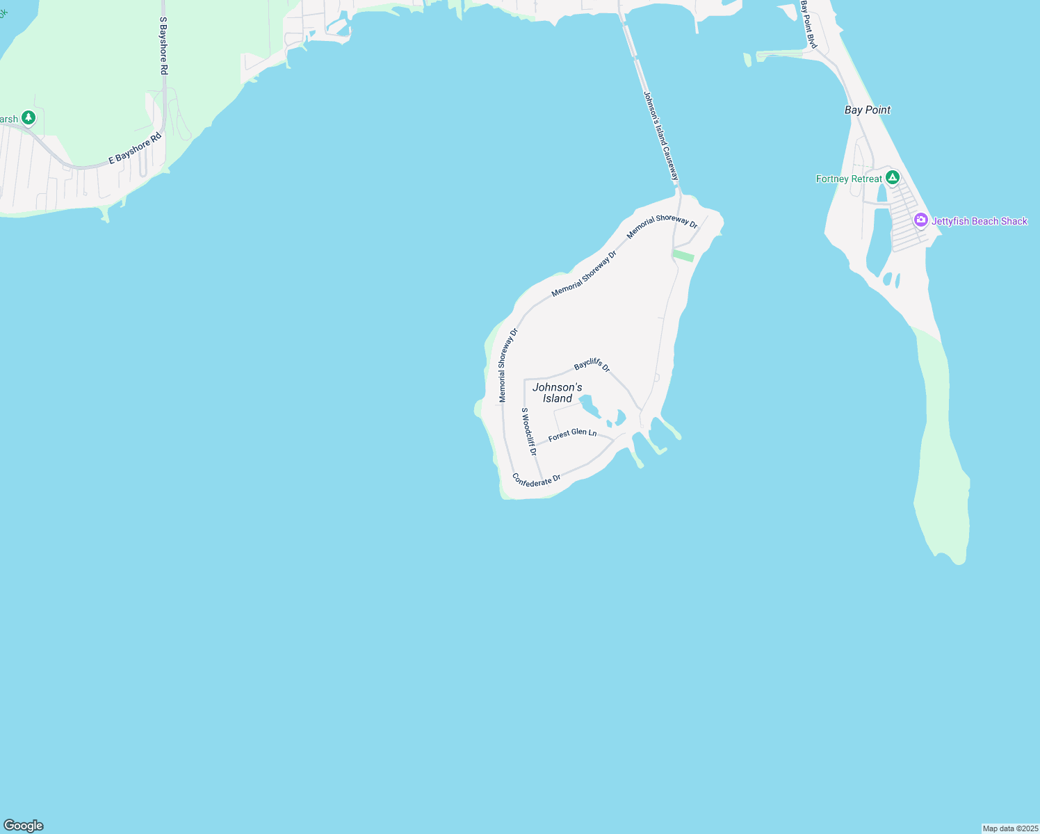 map of restaurants, bars, coffee shops, grocery stores, and more near 4016 Woodcliff Dr in Lakeside Marblehead