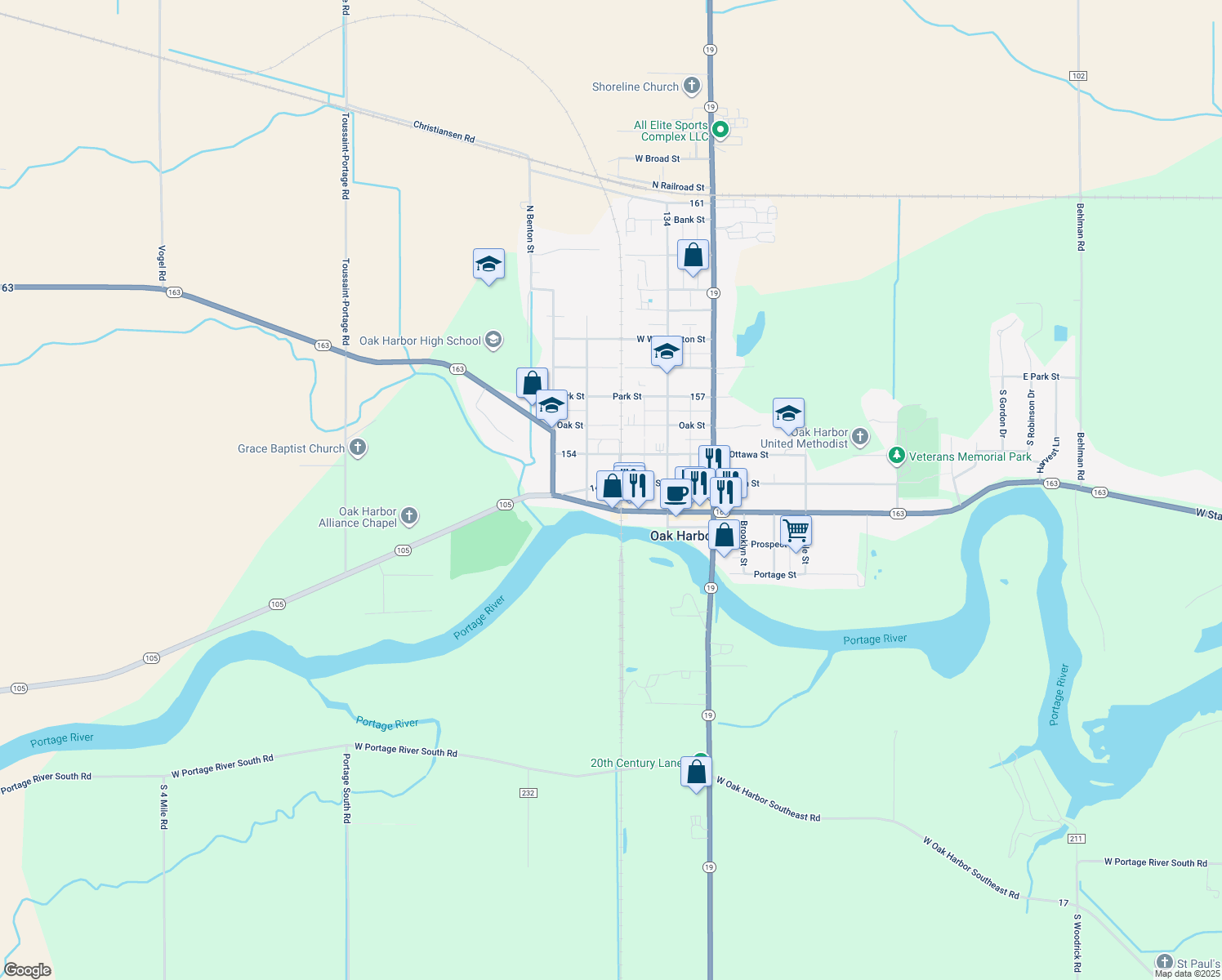 323 West Water Street, Oak Harbor OH Walk Score