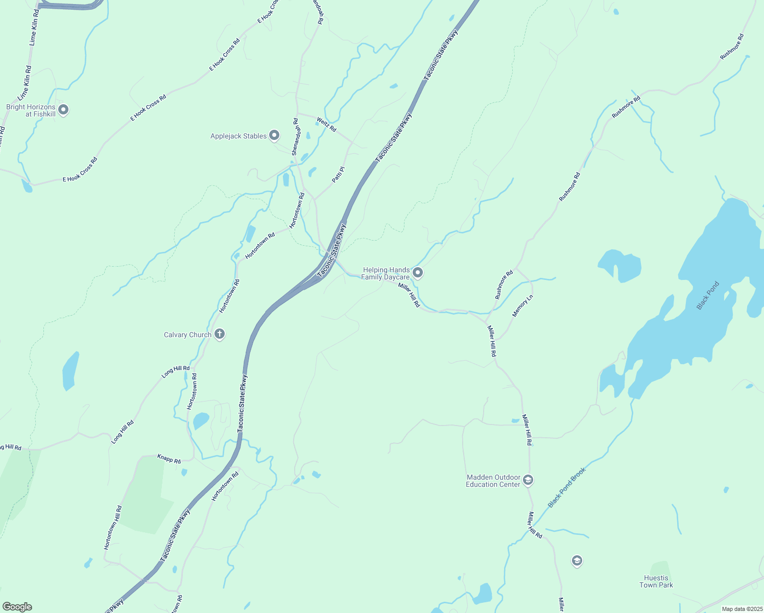 map of restaurants, bars, coffee shops, grocery stores, and more near 4 Wonder Land Drive in Hopewell Junction