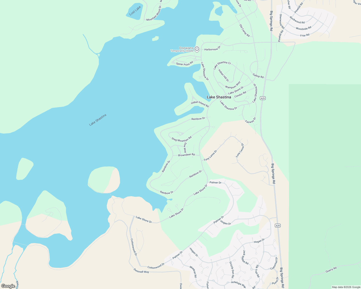 map of restaurants, bars, coffee shops, grocery stores, and more near 5214 Stag Mountain Road in Weed