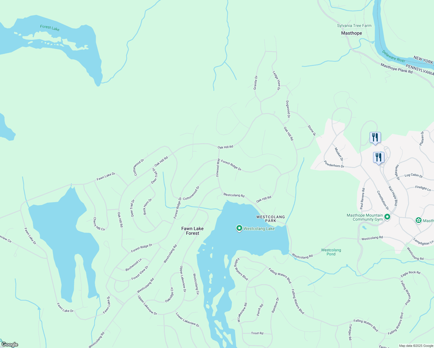 map of restaurants, bars, coffee shops, grocery stores, and more near 36 Cottonwood Dr in Hawley