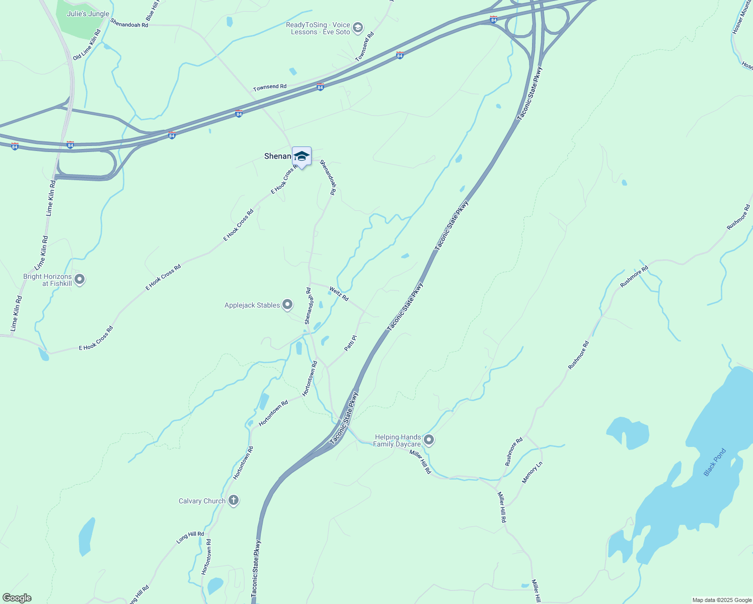 map of restaurants, bars, coffee shops, grocery stores, and more near 24 Weitz Rd in Hopewell Junction