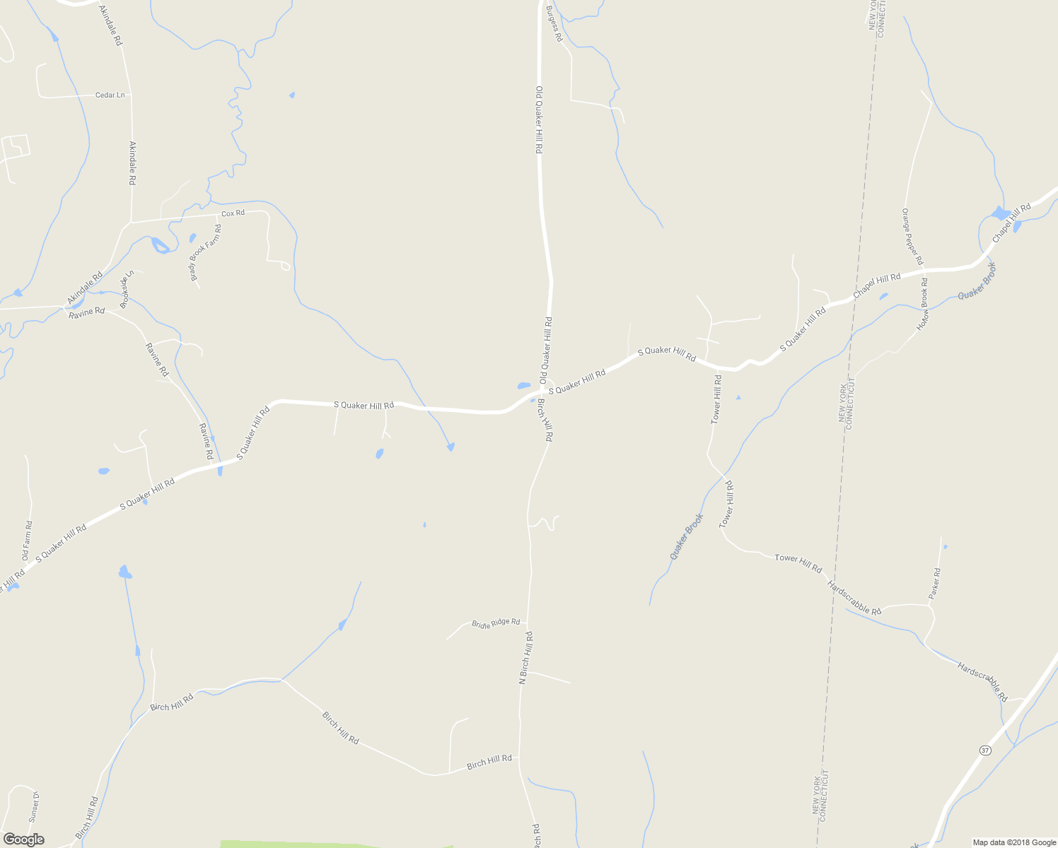 map of restaurants, bars, coffee shops, grocery stores, and more near 4 Birch Hill Road in Pawling