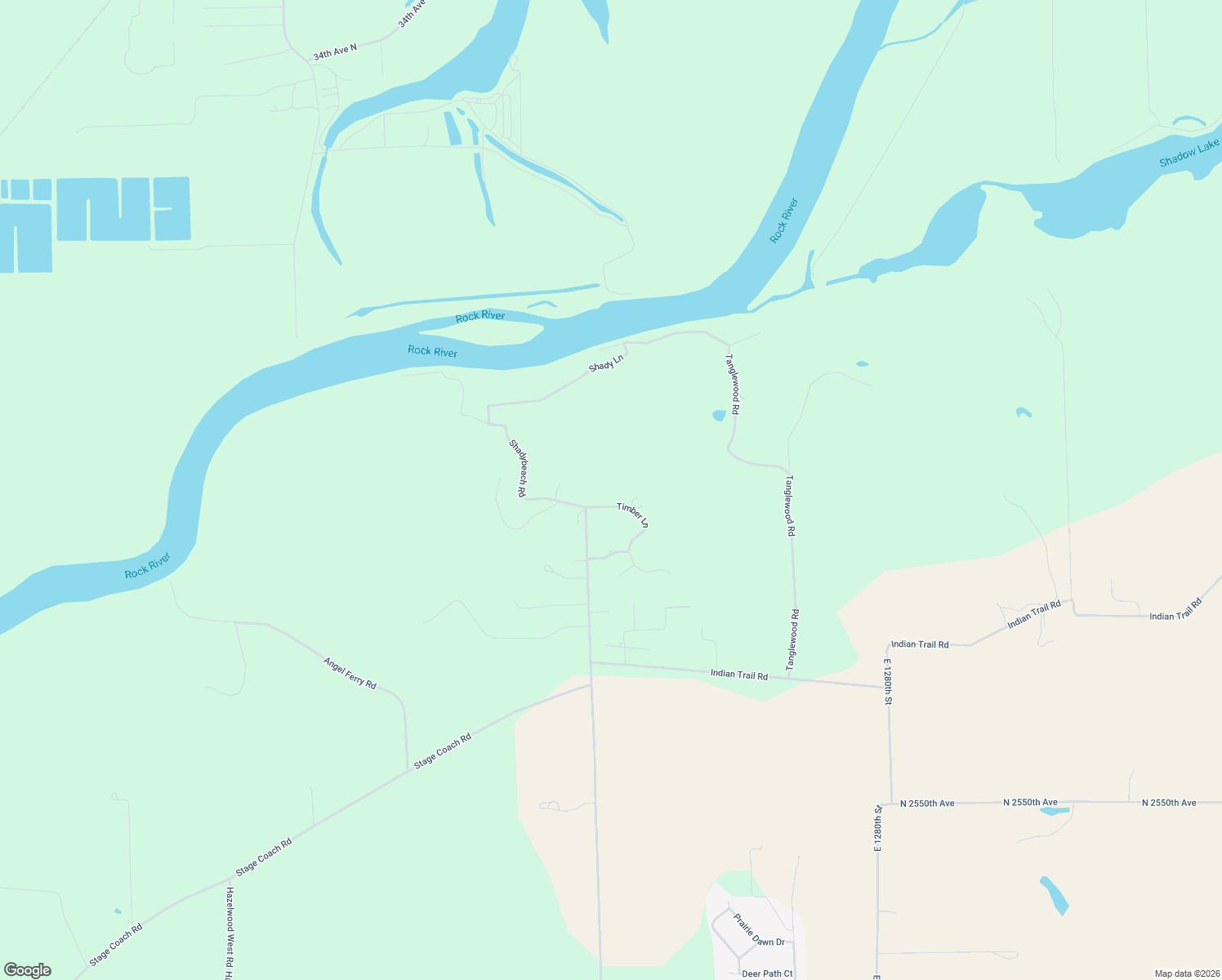 map of restaurants, bars, coffee shops, grocery stores, and more near 18-99 Timber Lane in Geneseo
