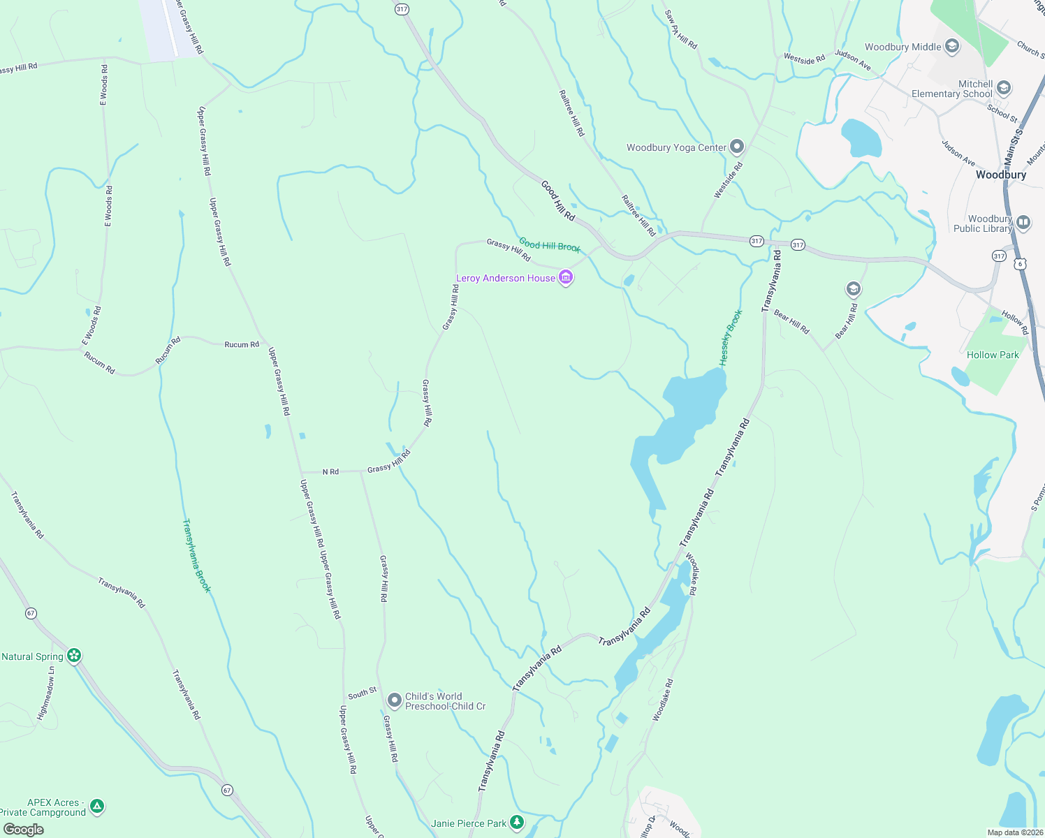 map of restaurants, bars, coffee shops, grocery stores, and more near 85 Owl Ridge Road in Woodbury