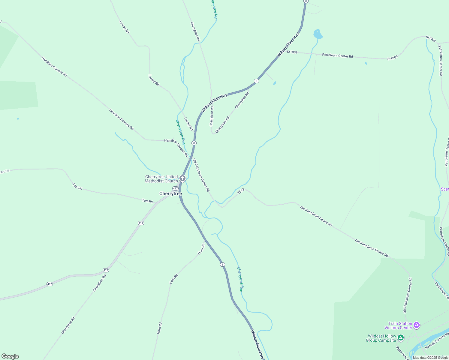 map of restaurants, bars, coffee shops, grocery stores, and more near 1042 Old Petroleum Center Road in Titusville