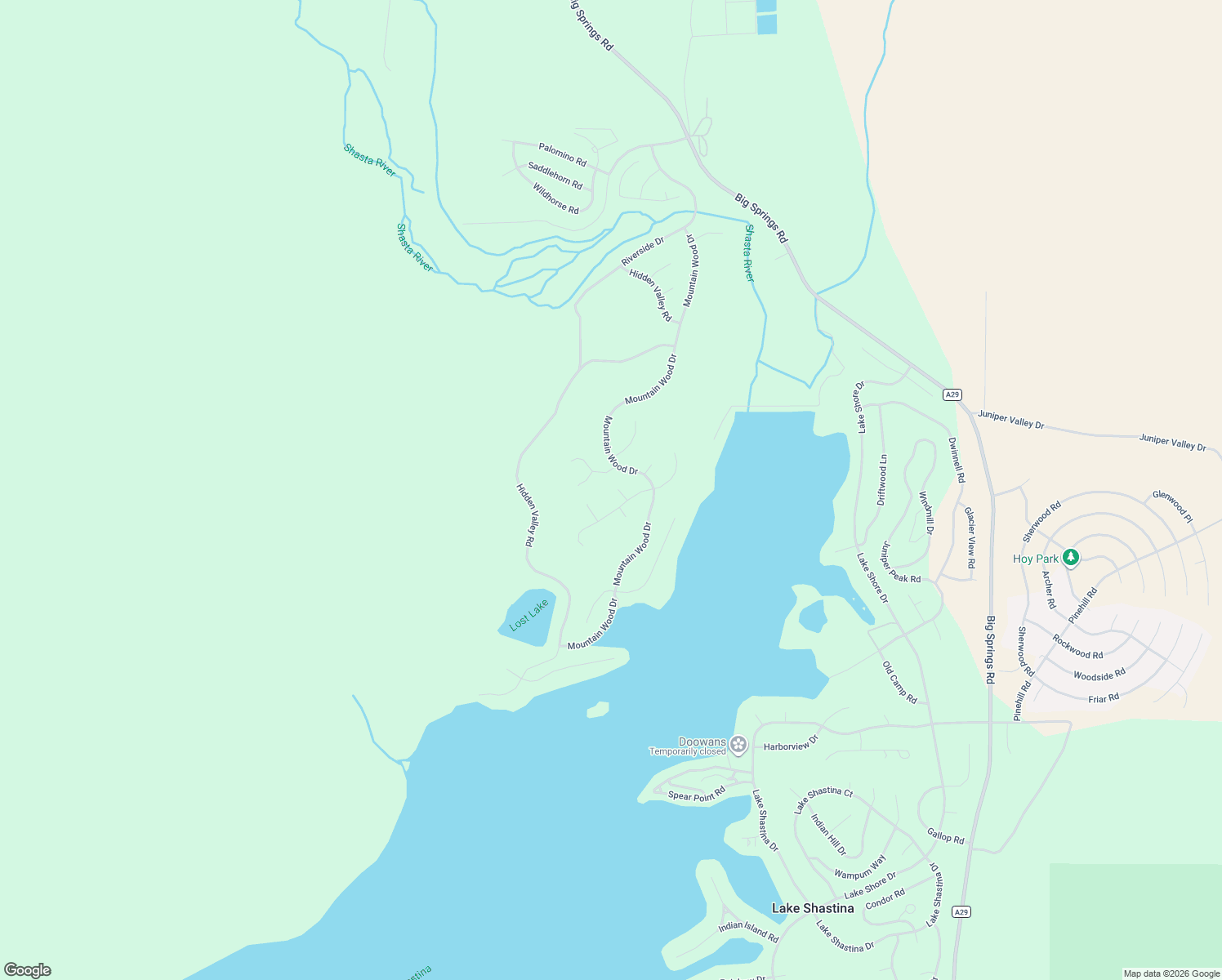 map of restaurants, bars, coffee shops, grocery stores, and more near 5100 Golden Hill Drive in Weed