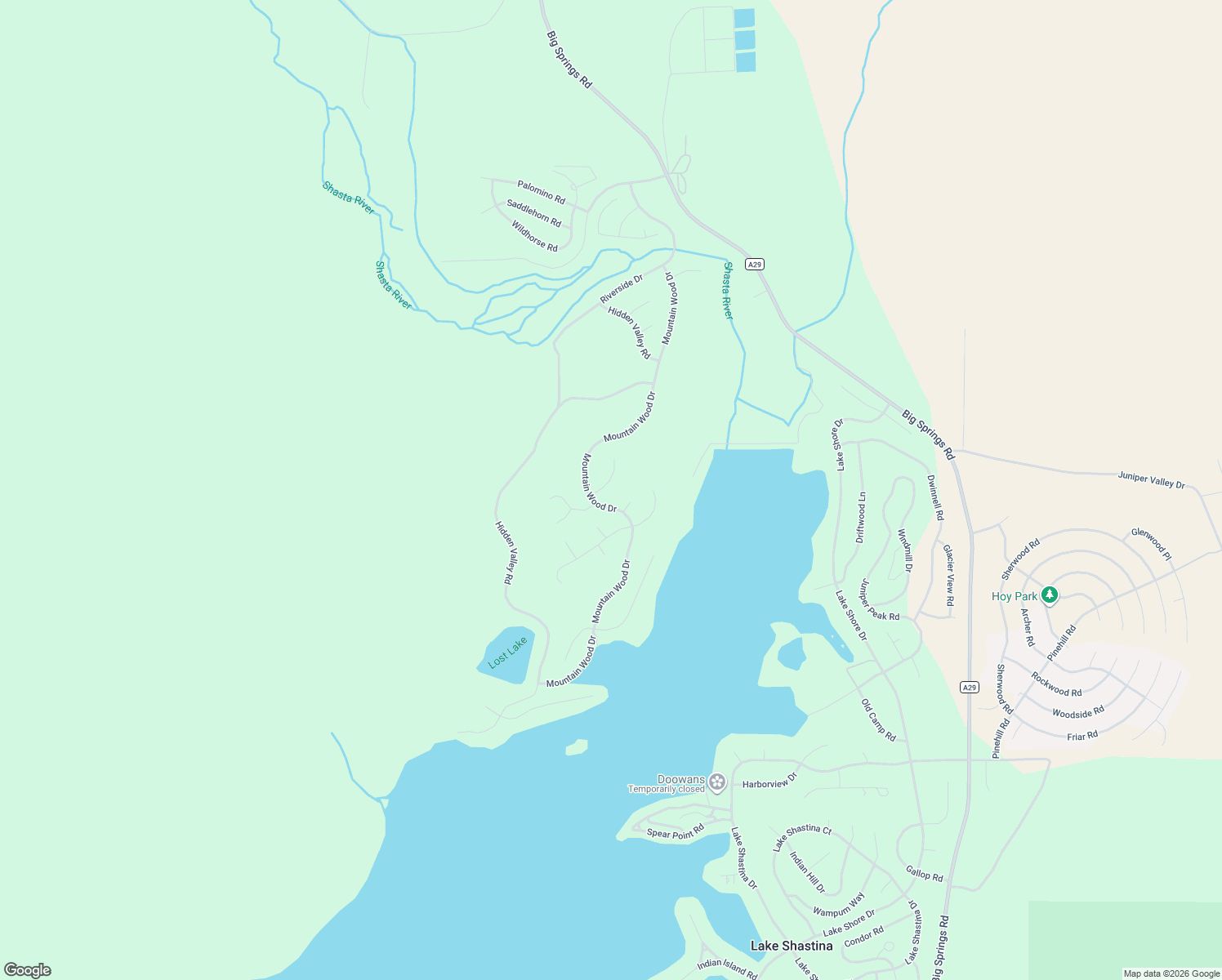 map of restaurants, bars, coffee shops, grocery stores, and more near 5220 Blackhawk Drive in Weed