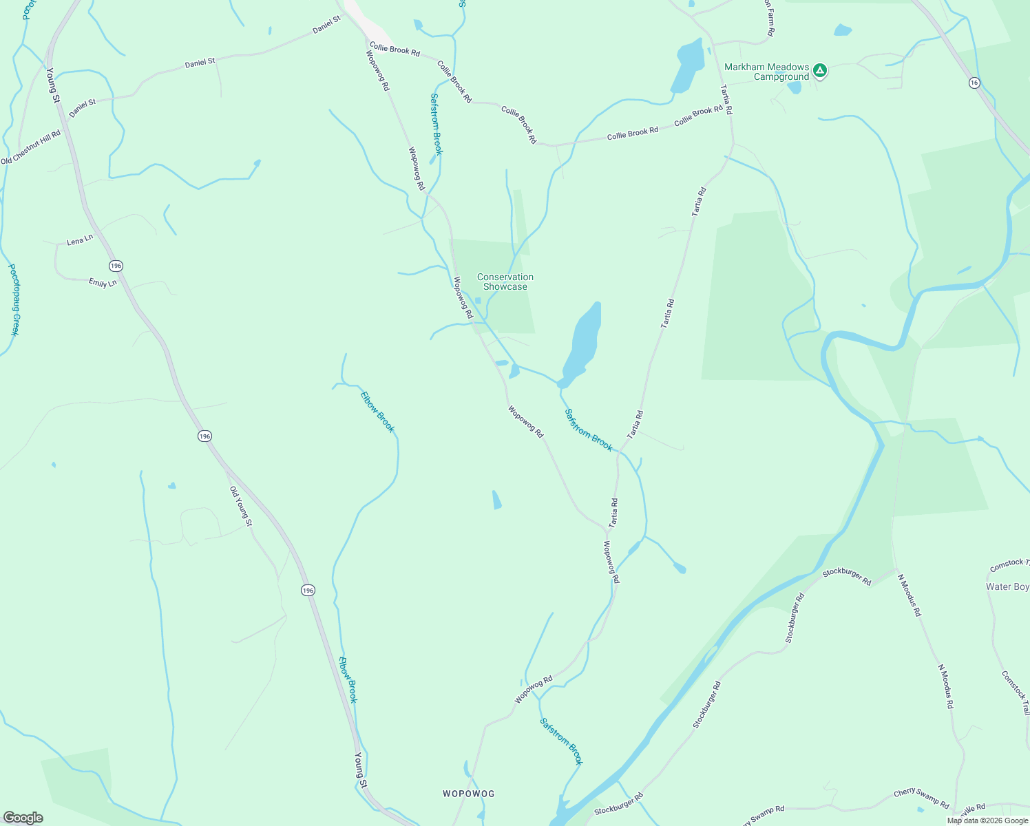 map of restaurants, bars, coffee shops, grocery stores, and more near 119 Wopowog Road in East Hampton