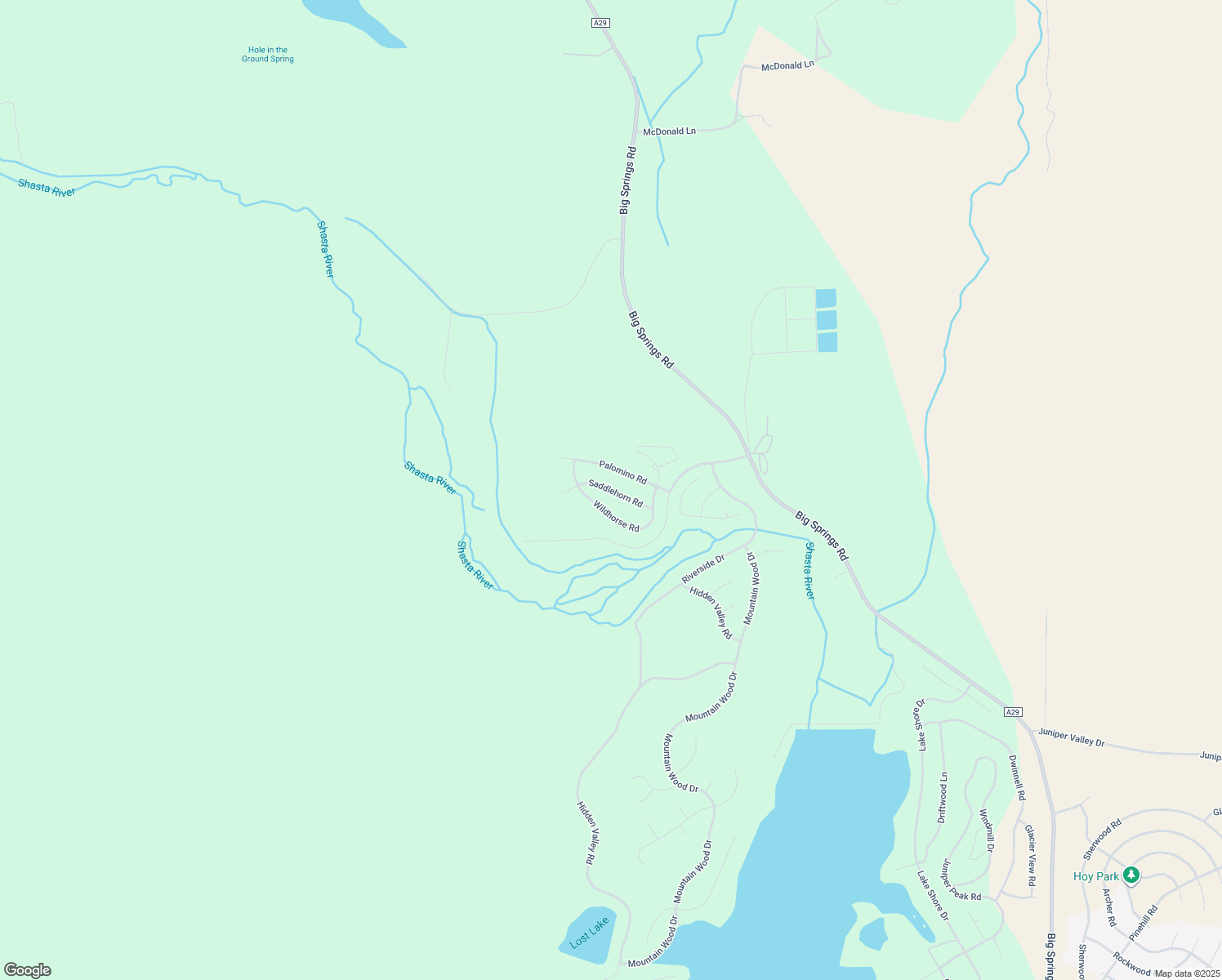 map of restaurants, bars, coffee shops, grocery stores, and more near 5120-5298 Saddlehorn Rd in Weed