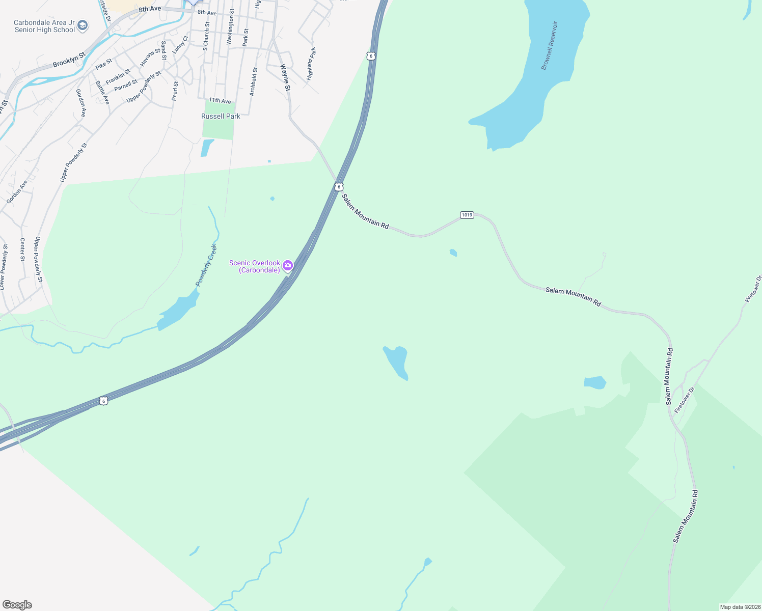 map of restaurants, bars, coffee shops, grocery stores, and more near 140 Salem Avenue in Carbondale