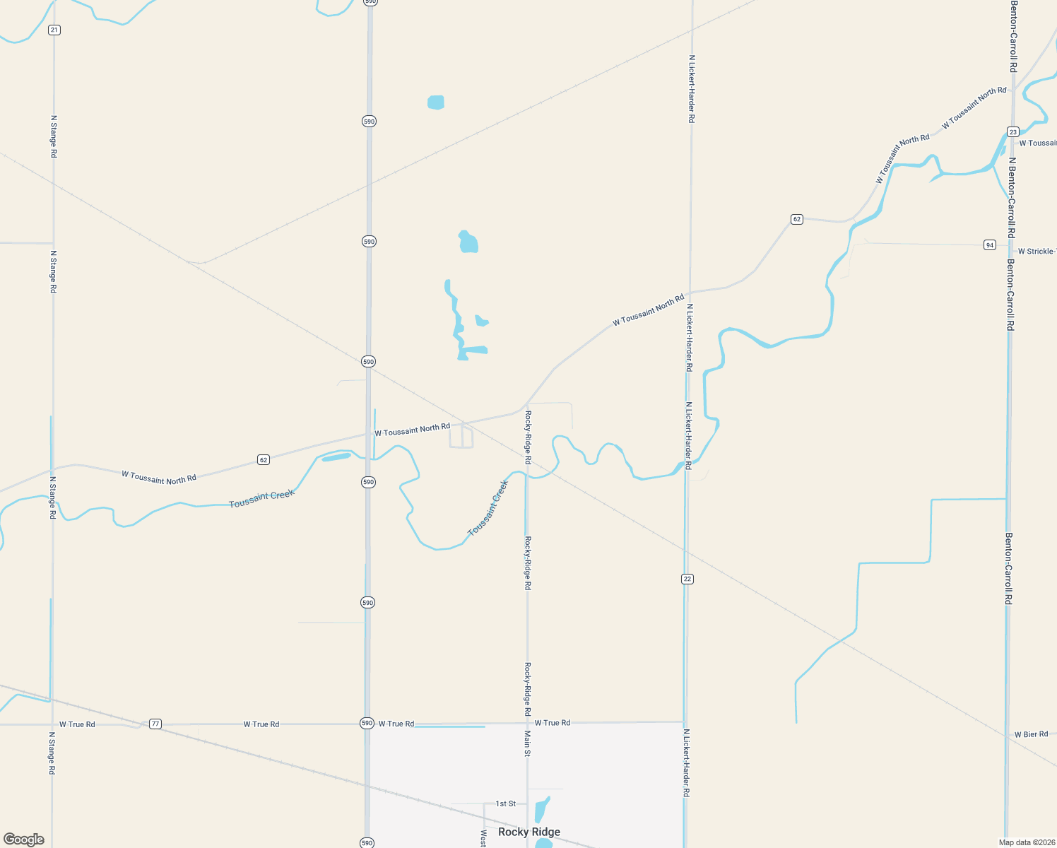 map of restaurants, bars, coffee shops, grocery stores, and more near 2440 Rocky-Ridge Rd in Oak Harbor