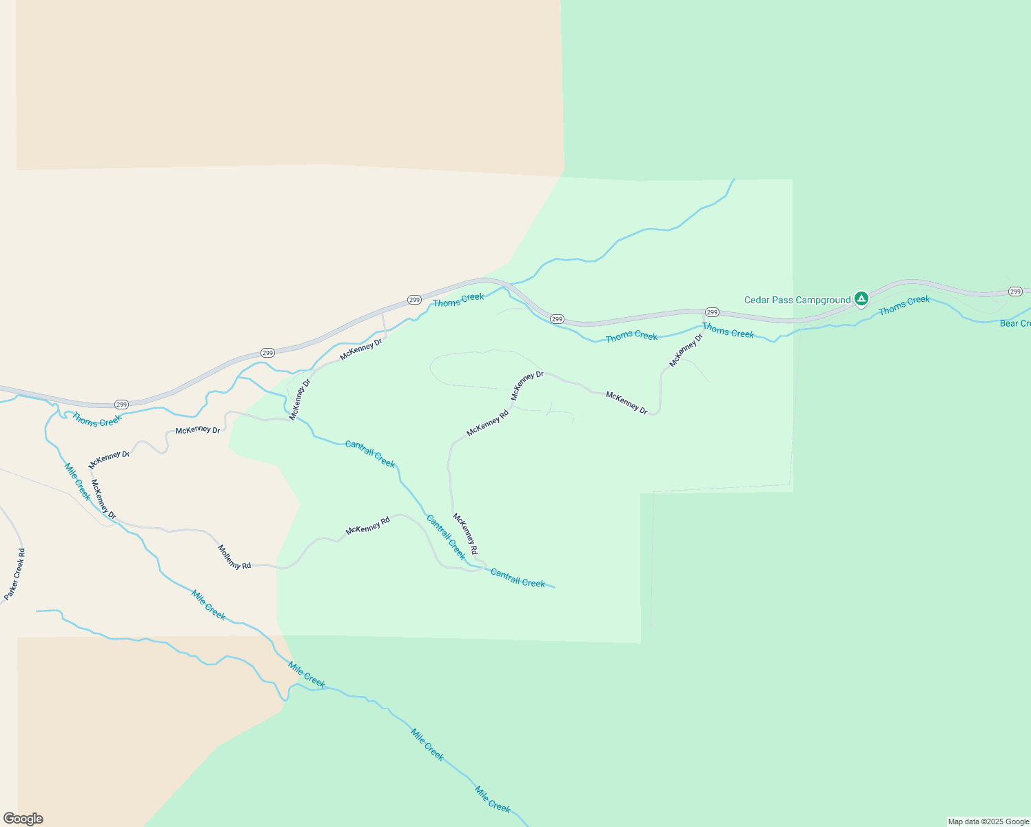 map of restaurants, bars, coffee shops, grocery stores, and more near 1001 McKenney Drive in Alturas