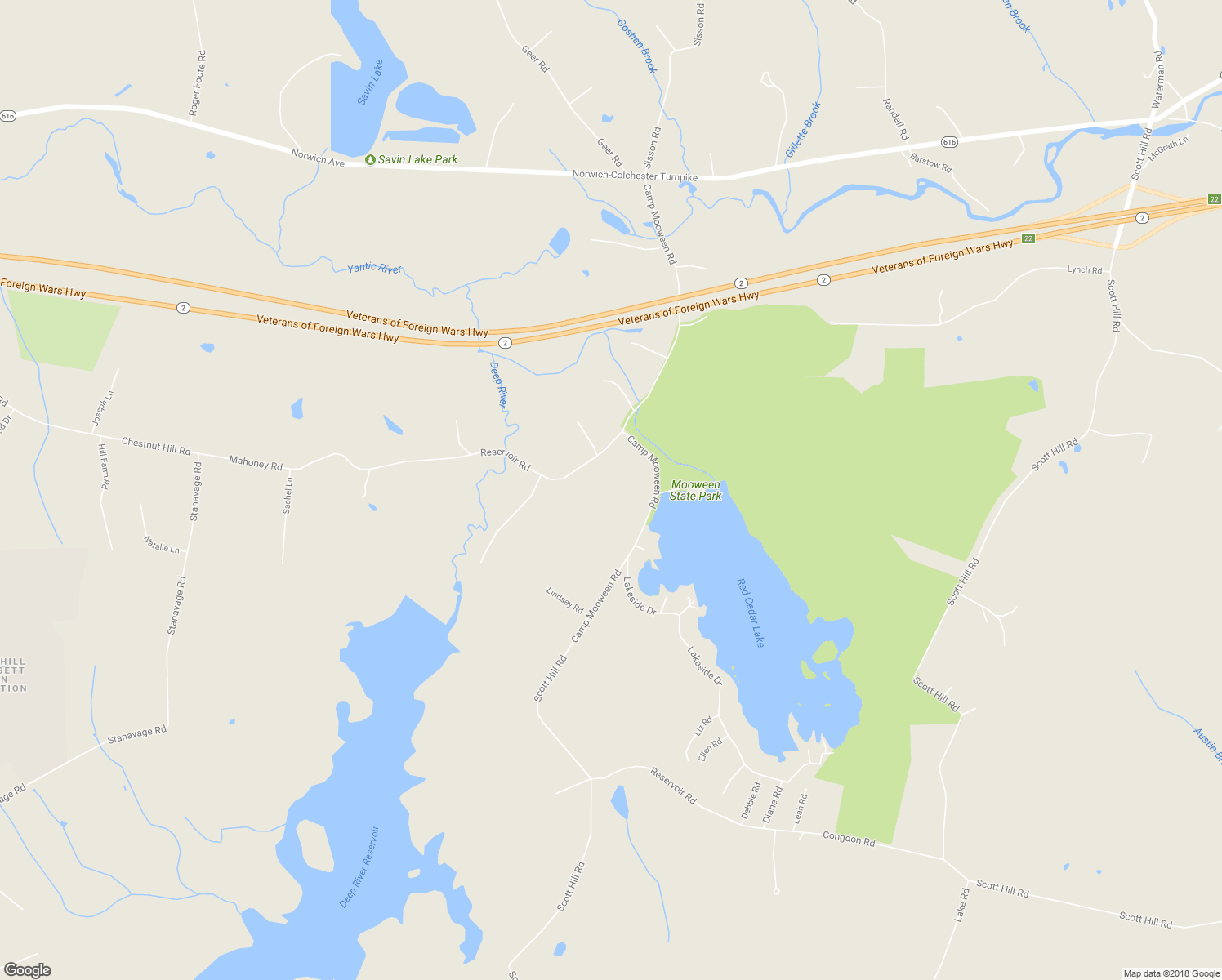 map of restaurants, bars, coffee shops, grocery stores, and more near 34 Resevoir Road in Lebanon