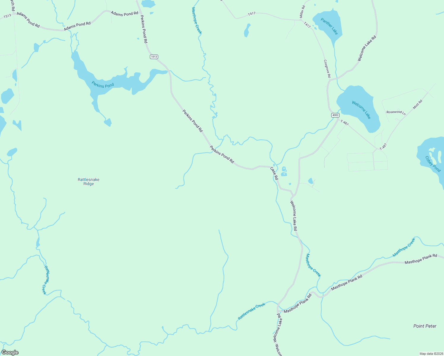 map of restaurants, bars, coffee shops, grocery stores, and more near 35 State Route 1013 in Beach Lake