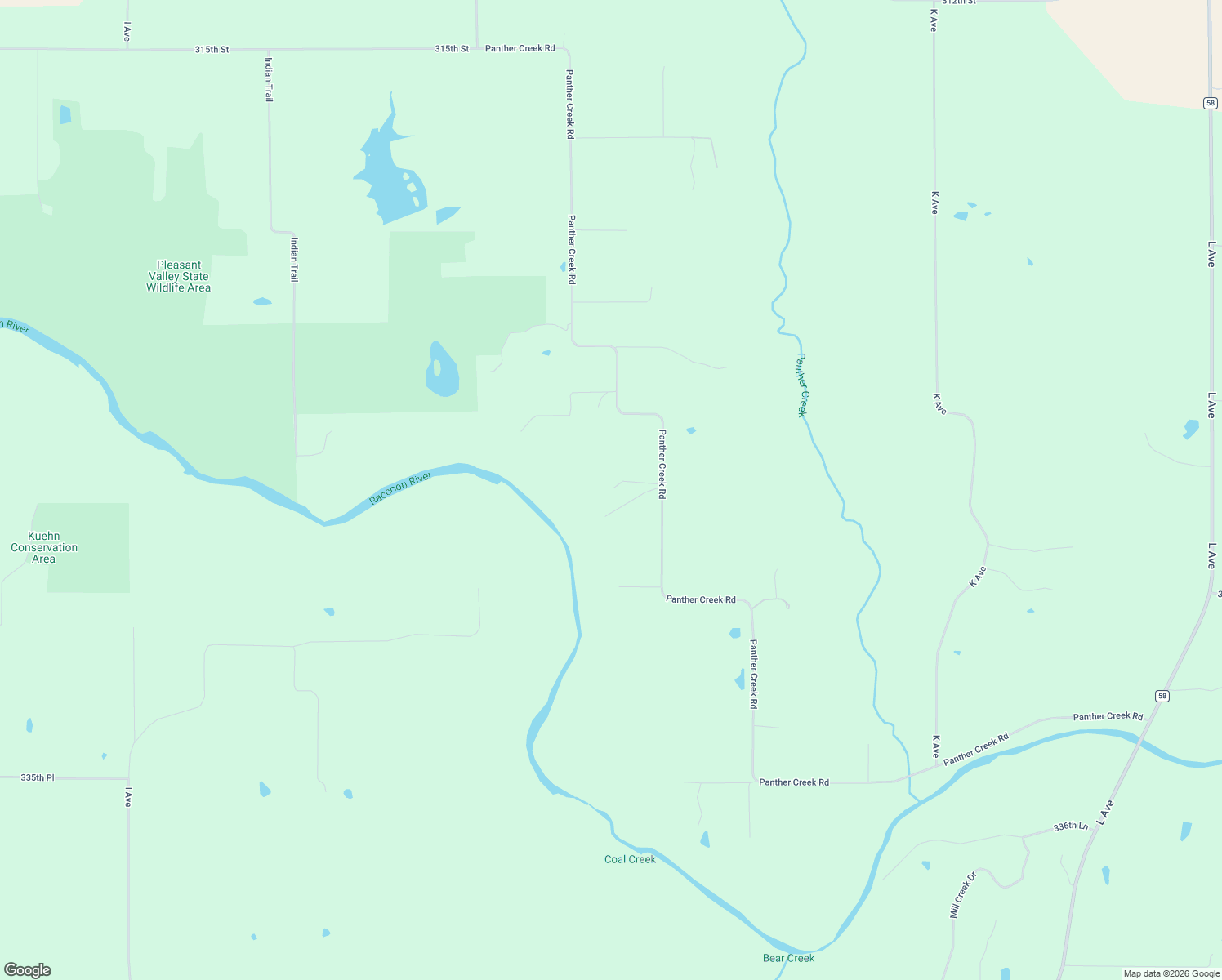 map of restaurants, bars, coffee shops, grocery stores, and more near 32647 Panther Creek Road in Adel