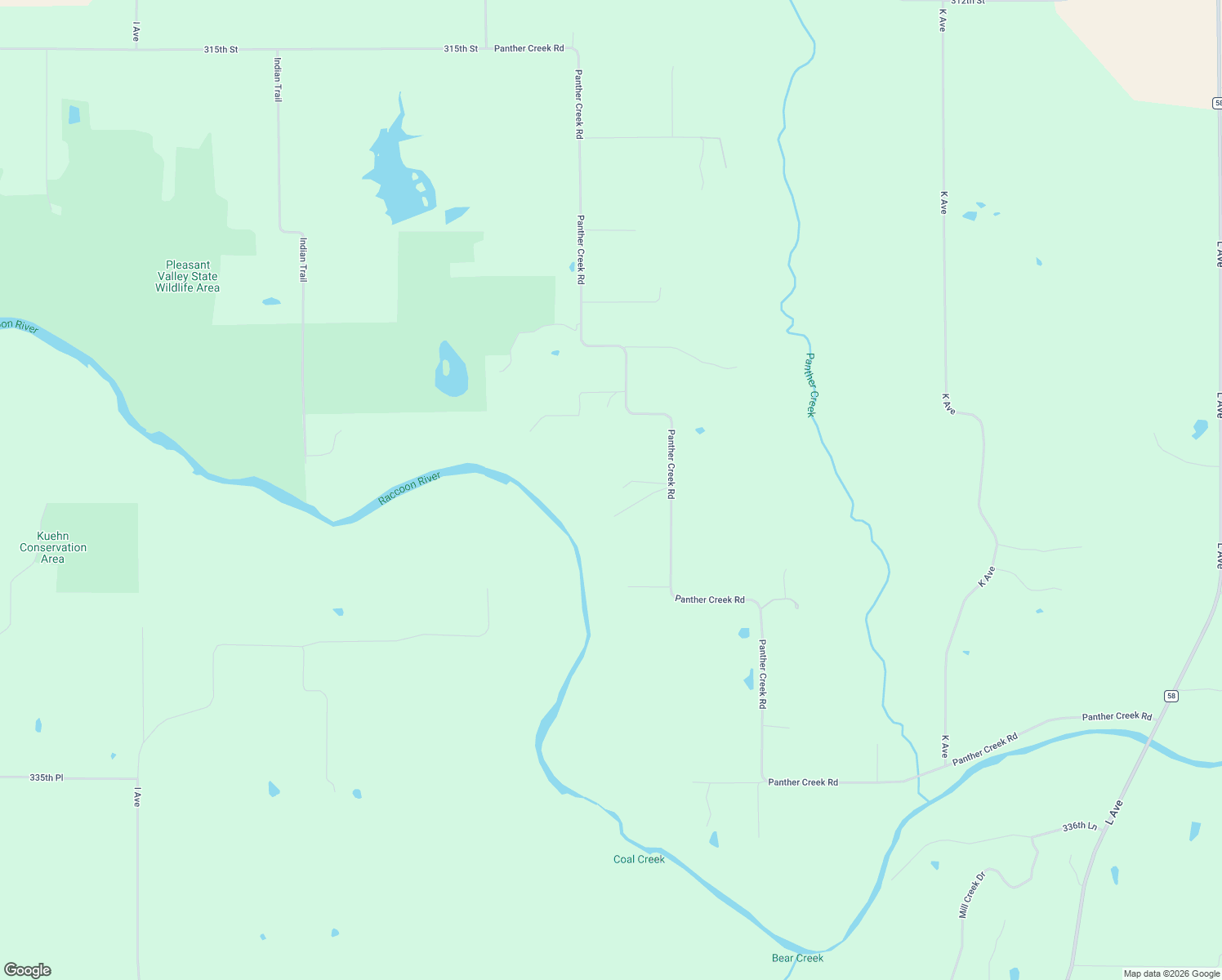 map of restaurants, bars, coffee shops, grocery stores, and more near 32647 Panther Creek Road in Adel