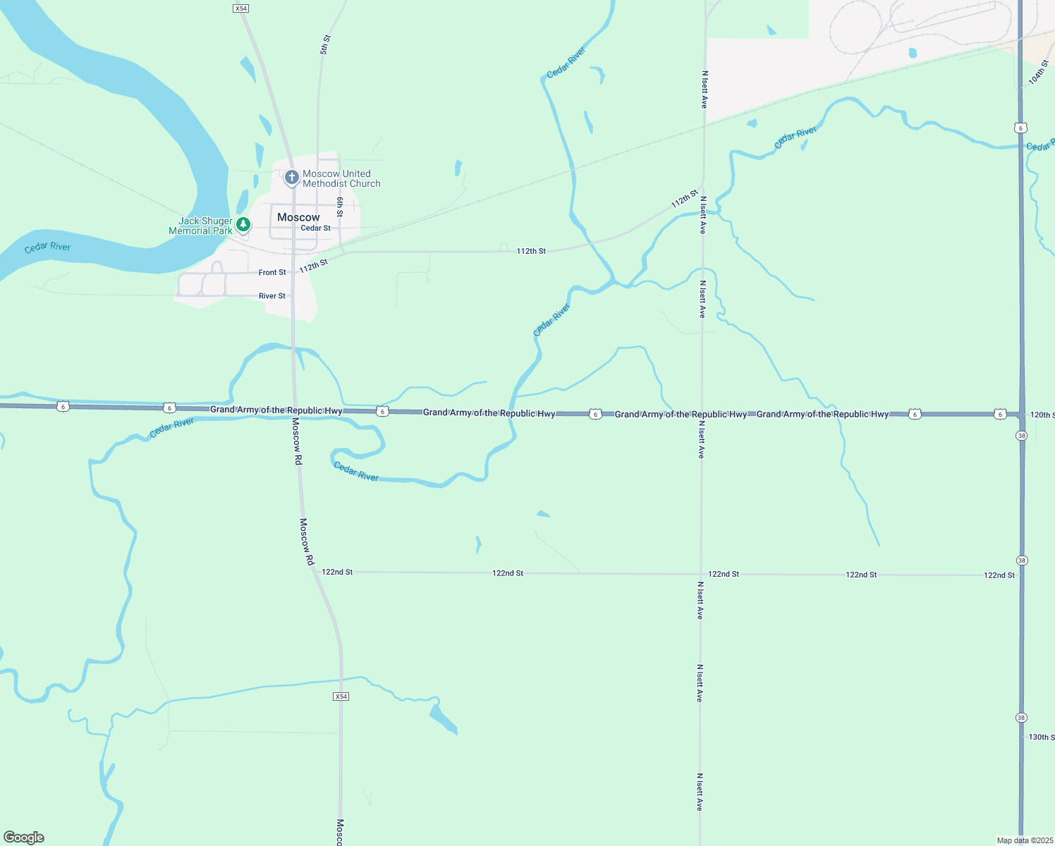 map of restaurants, bars, coffee shops, grocery stores, and more near in Moscow