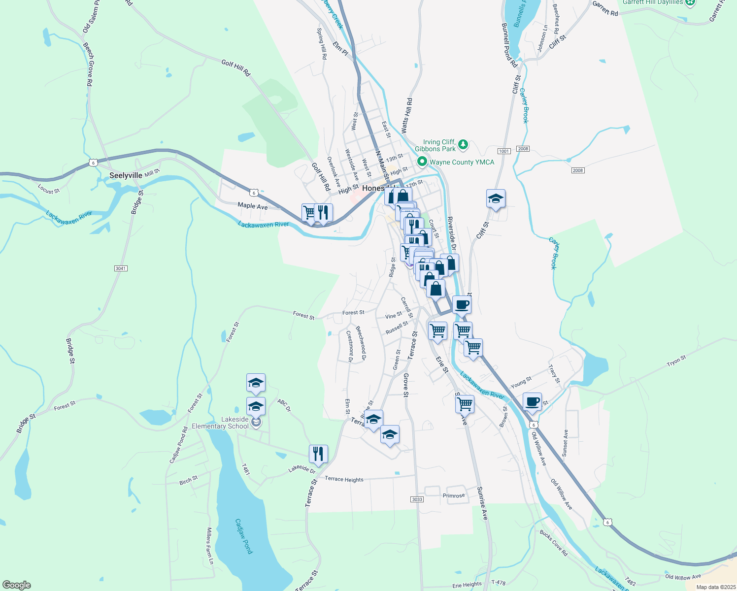 106 Broad Street, Honesdale PA Walk Score