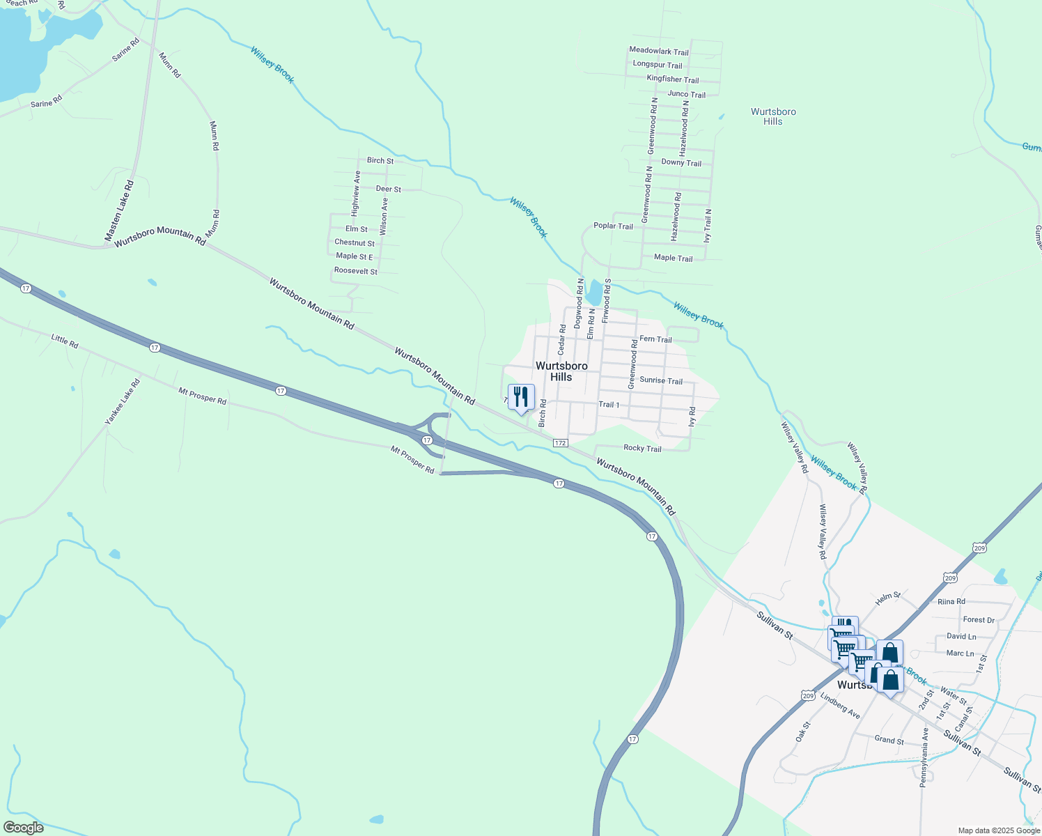 548 Wurtsboro Mountain Road, Wurtsboro NY Walk Score