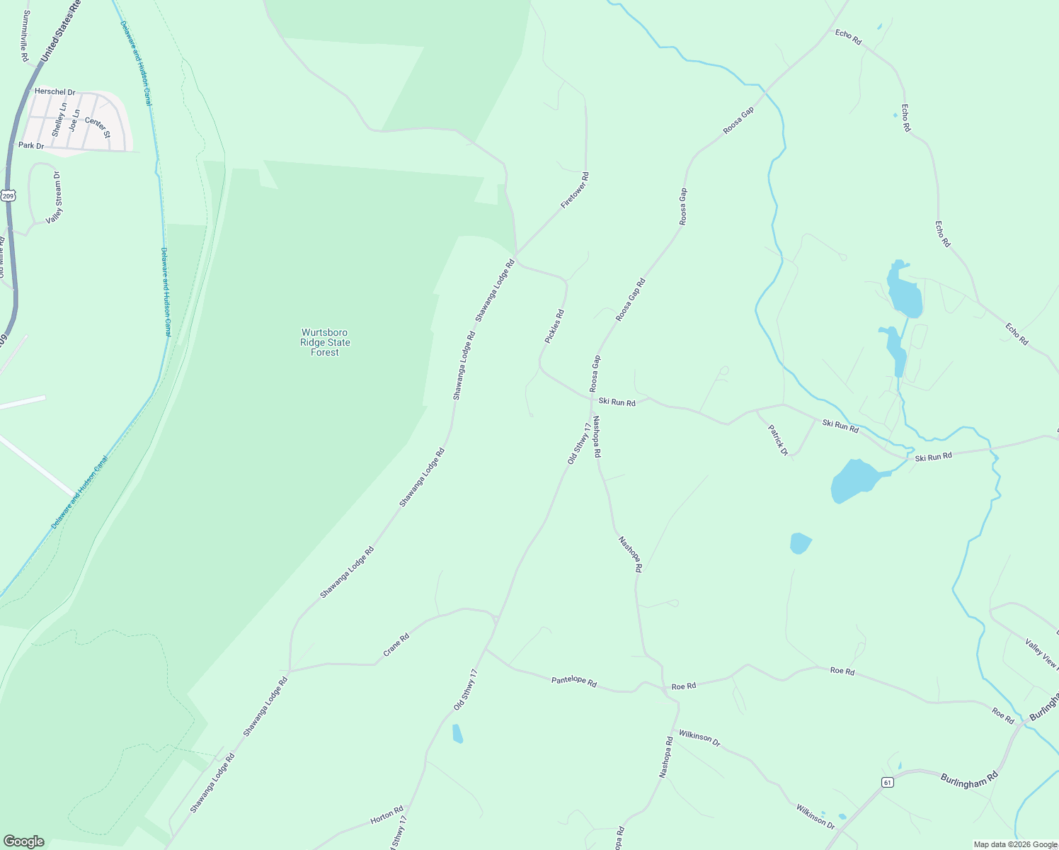 map of restaurants, bars, coffee shops, grocery stores, and more near 43 Pickles Road in Bloomingburg