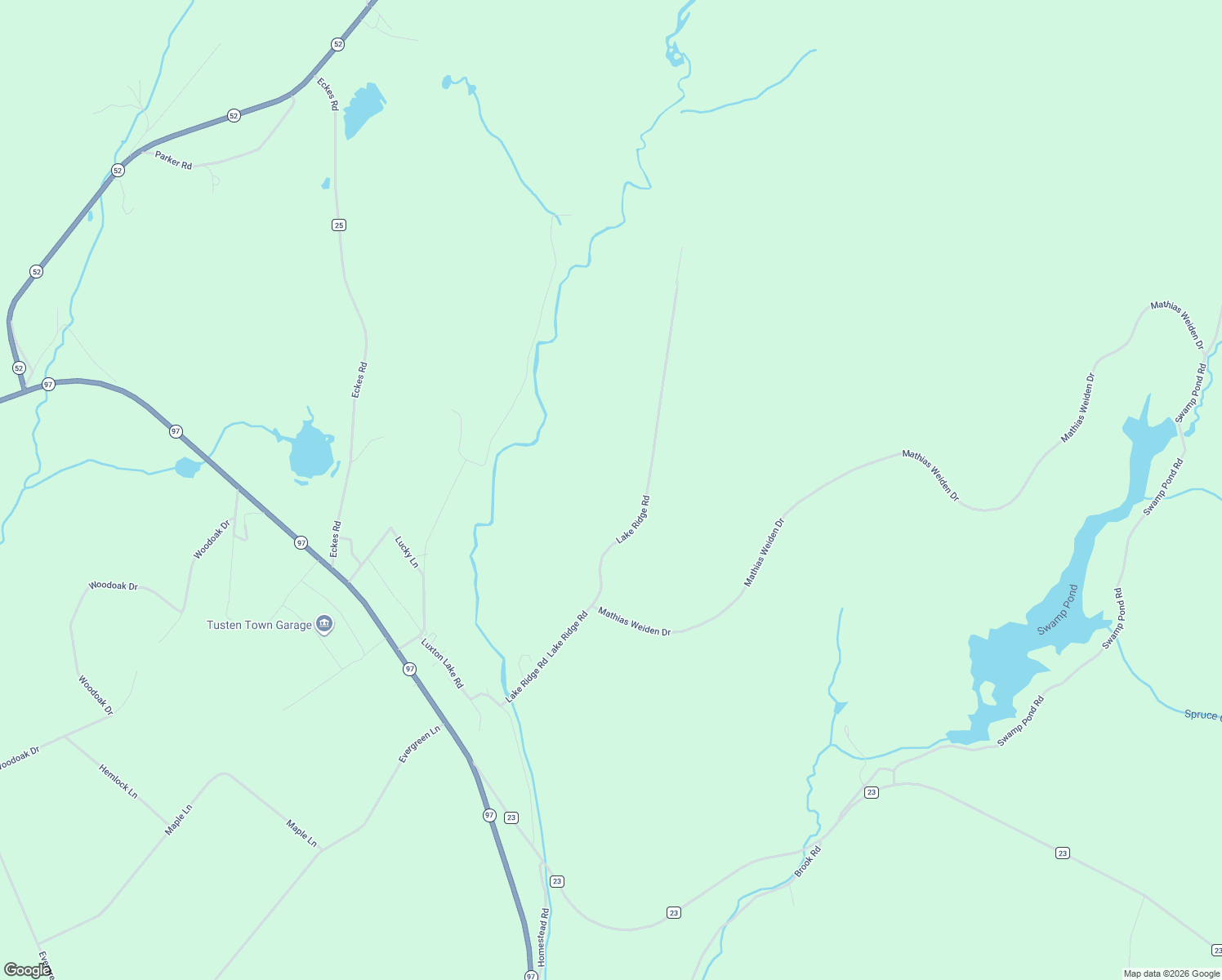 map of restaurants, bars, coffee shops, grocery stores, and more near 160 Lake Ridge Rd in Narrowsburg
