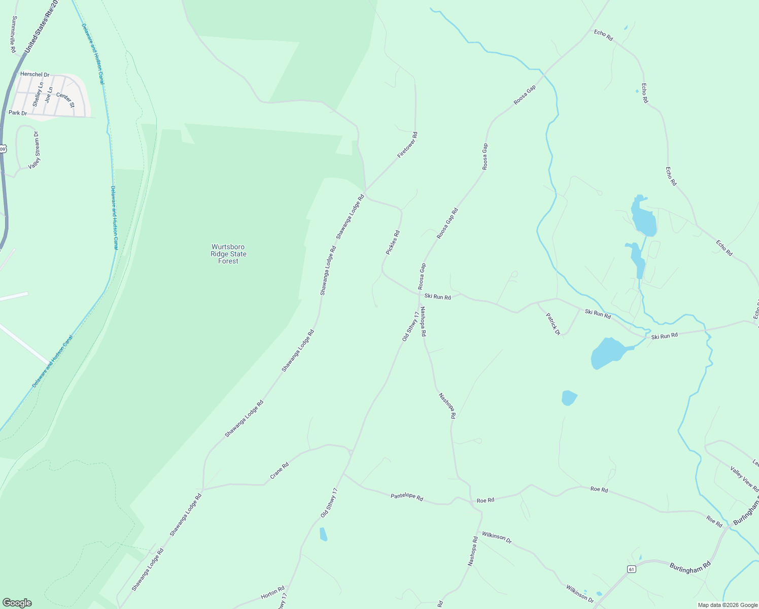 map of restaurants, bars, coffee shops, grocery stores, and more near 43 Pickles Road in Bloomingburg