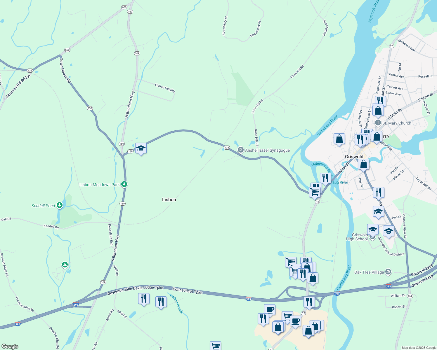 139 Newent Road, Lisbon CT Walk Score
