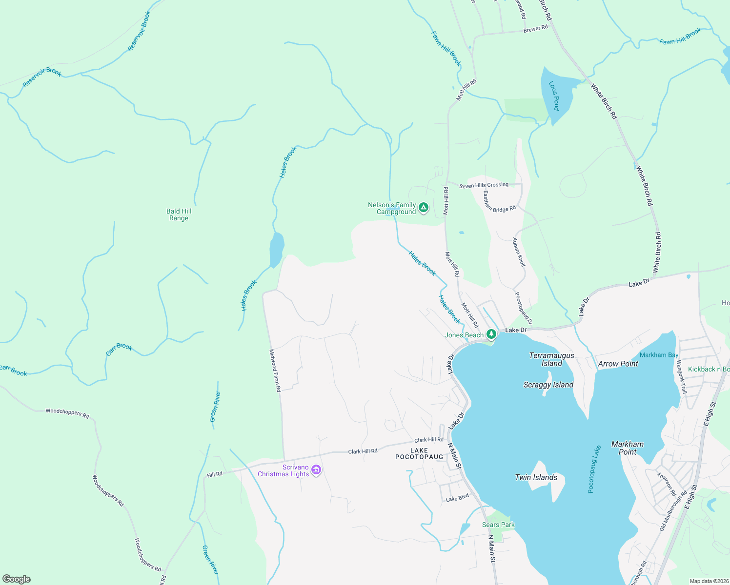 map of restaurants, bars, coffee shops, grocery stores, and more near in East Hampton
