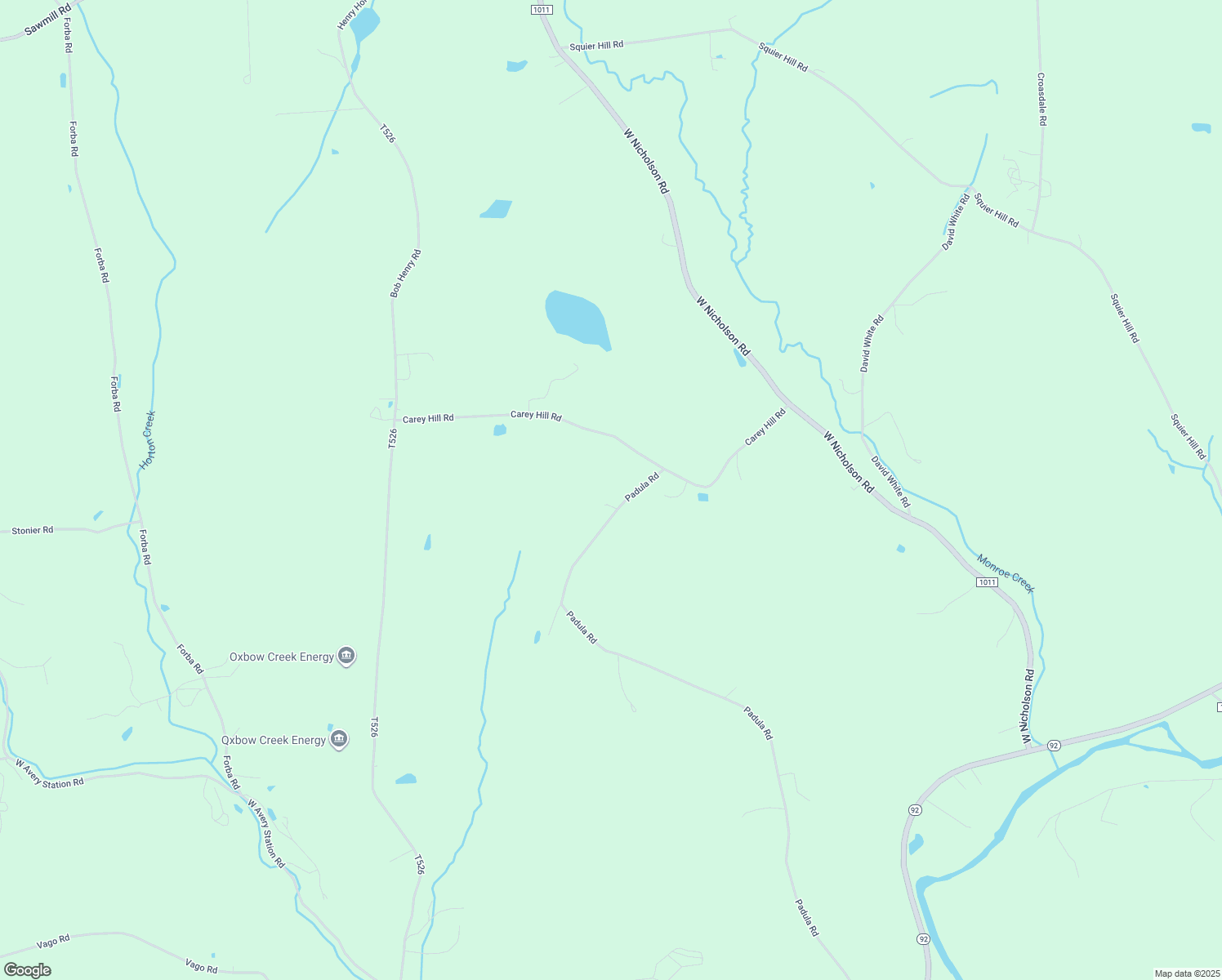 map of restaurants, bars, coffee shops, grocery stores, and more near 11 Padula Rd in Tunkhannock