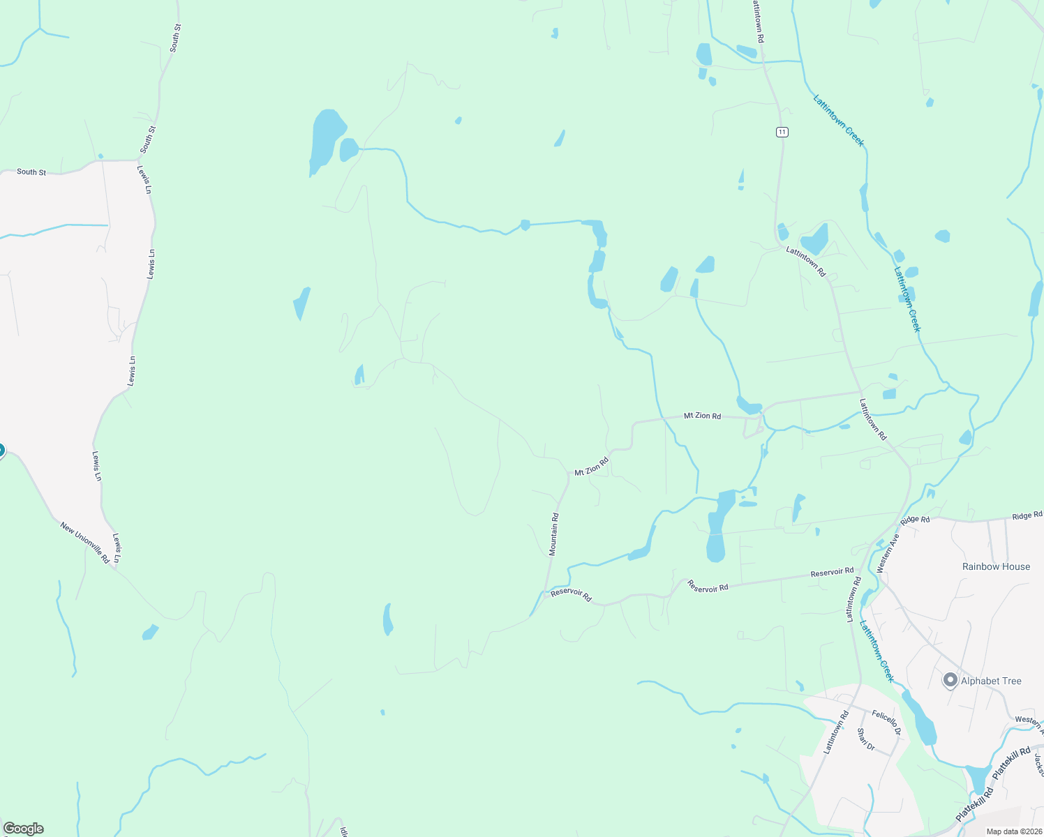 map of restaurants, bars, coffee shops, grocery stores, and more near 155 Mount Zion Road in Marlboro