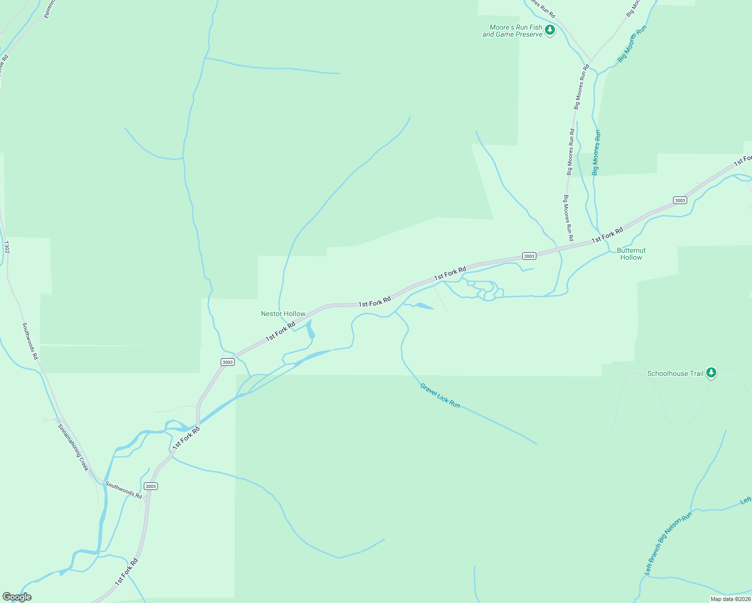 map of restaurants, bars, coffee shops, grocery stores, and more near 1319 1st Fork Road in Austin