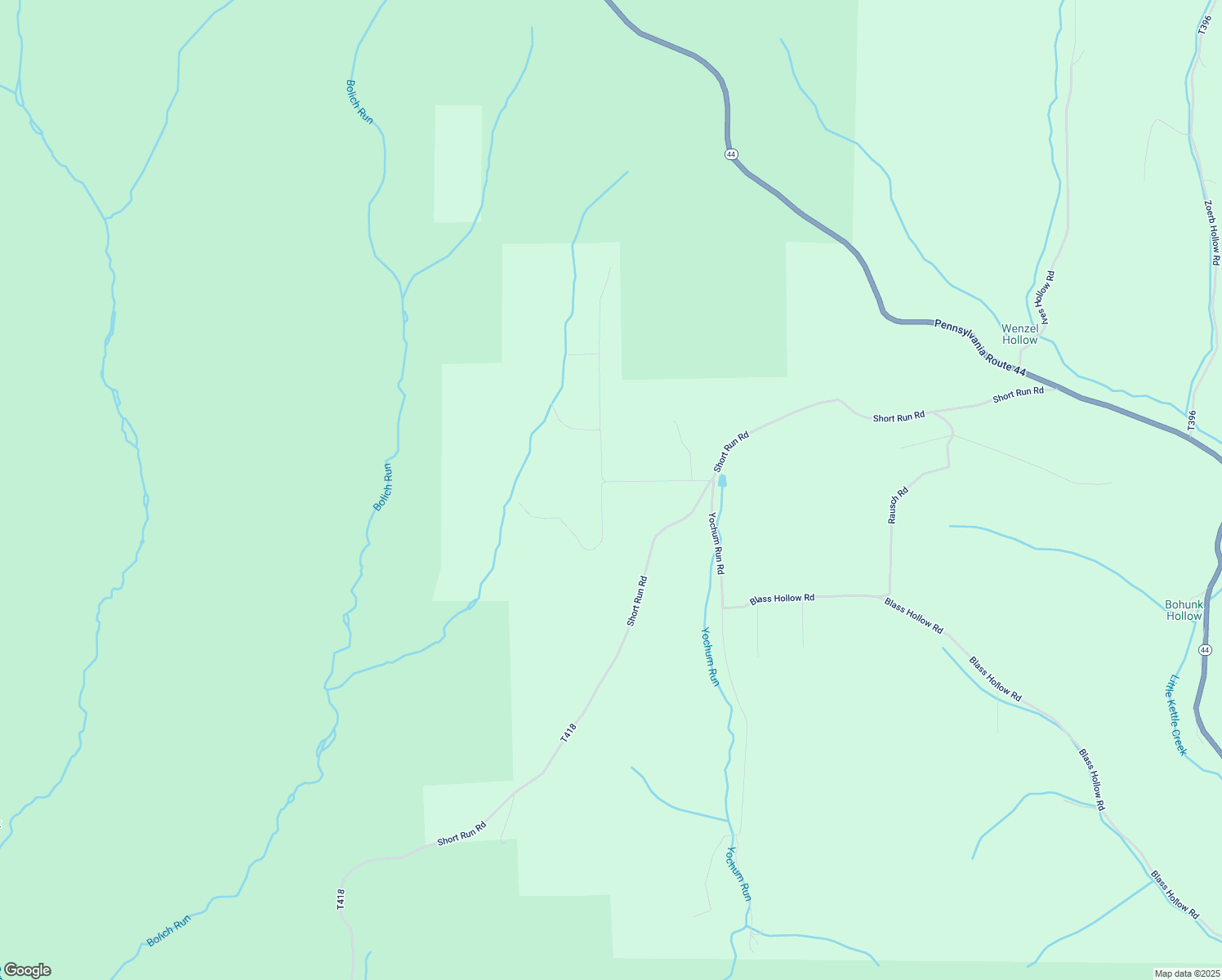 map of restaurants, bars, coffee shops, grocery stores, and more near 59 Gnau Road in Galeton