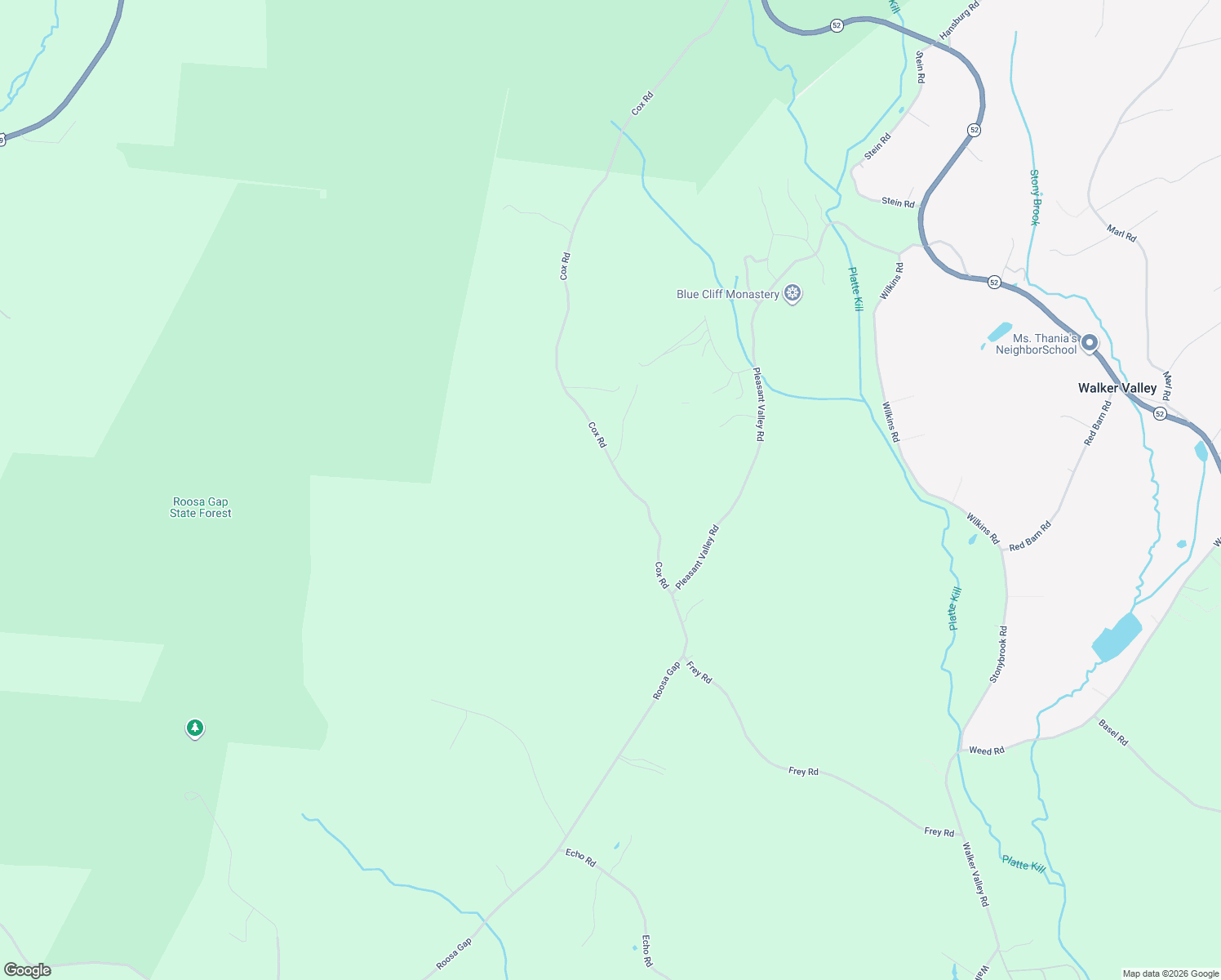 map of restaurants, bars, coffee shops, grocery stores, and more near 336 Cox Road in Pine Bush