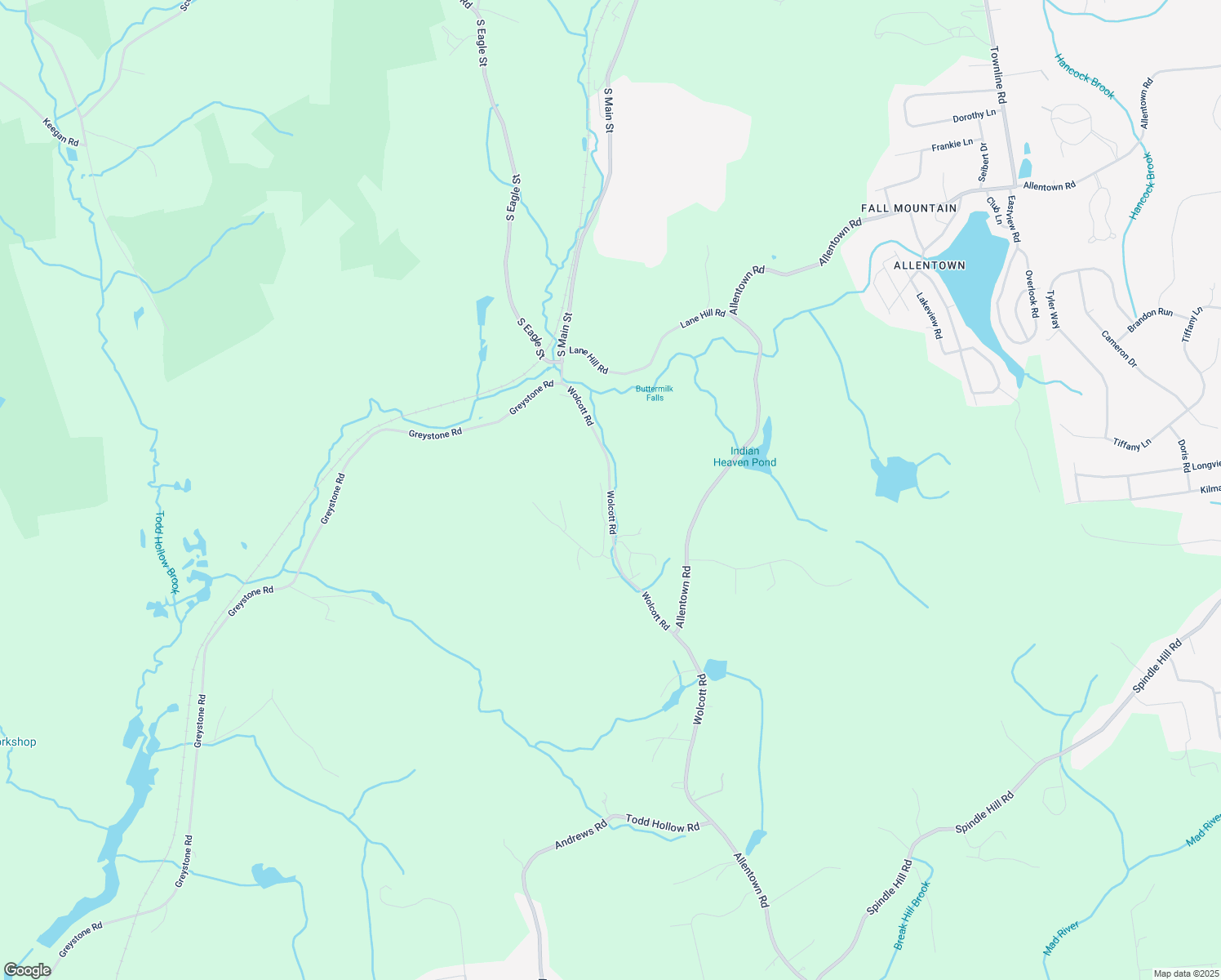 map of restaurants, bars, coffee shops, grocery stores, and more near 71 Wolcott Road in Plymouth