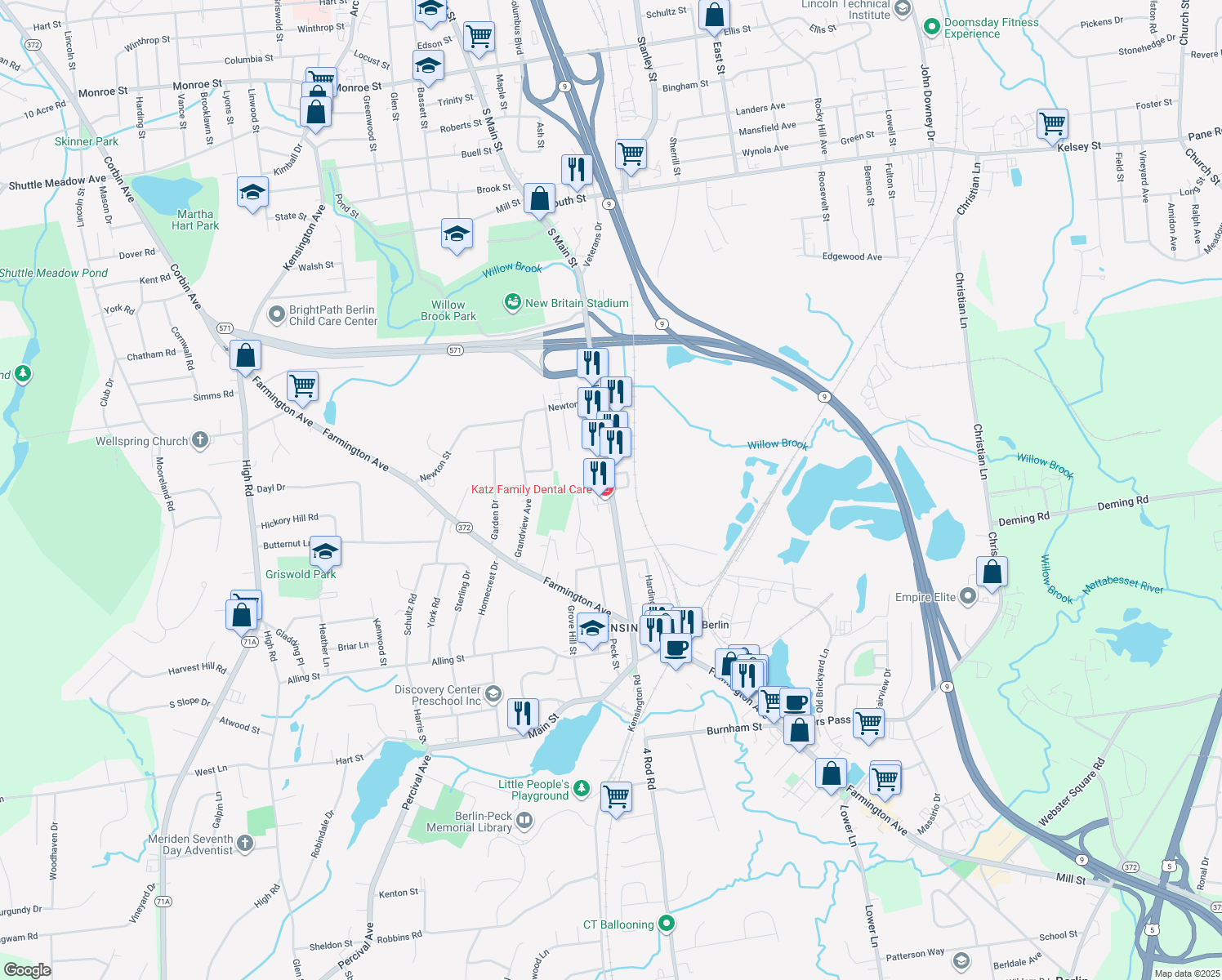 293 New Britain Road, Berlin CT Walk Score