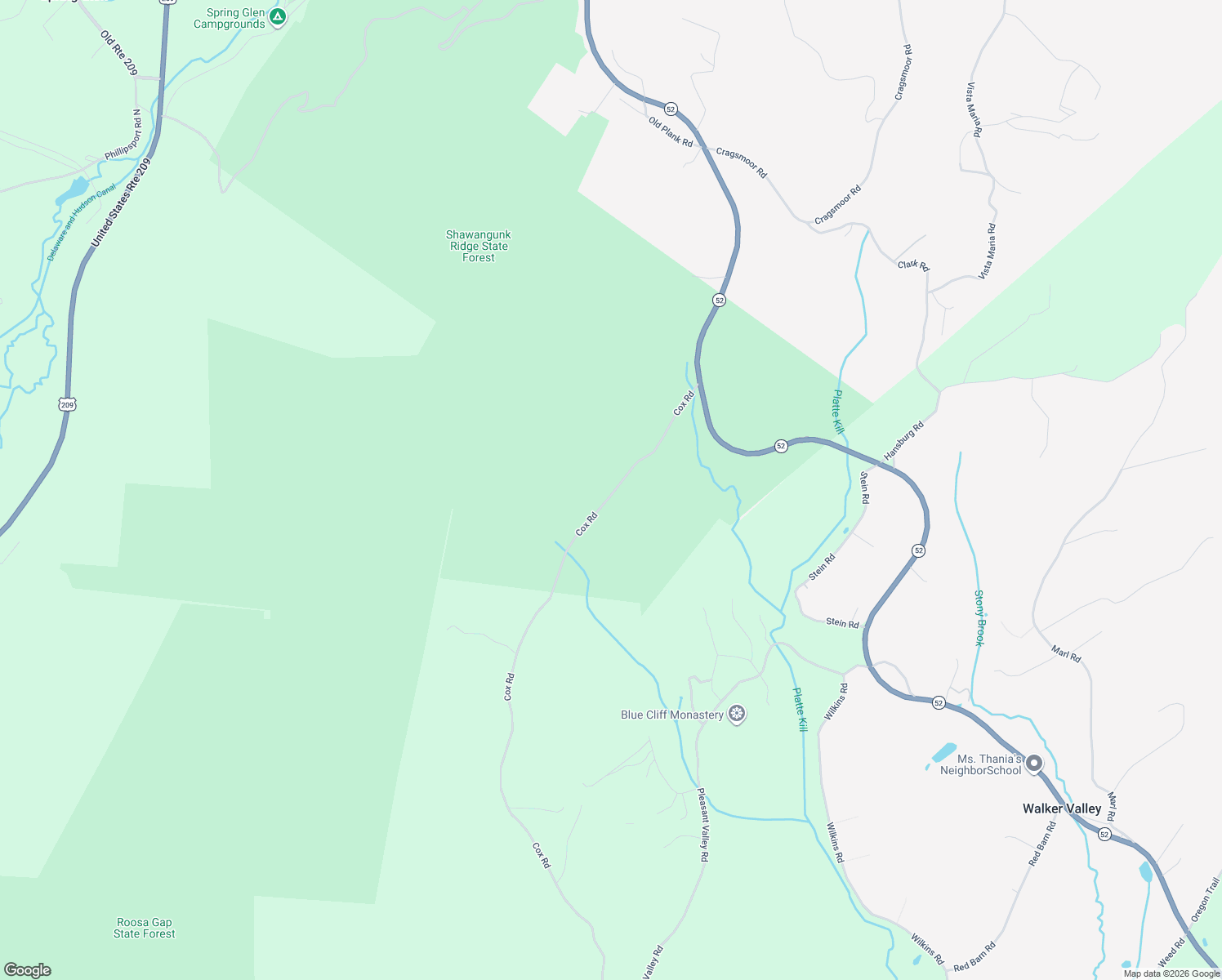 map of restaurants, bars, coffee shops, grocery stores, and more near 336 Cox Road in Pine Bush
