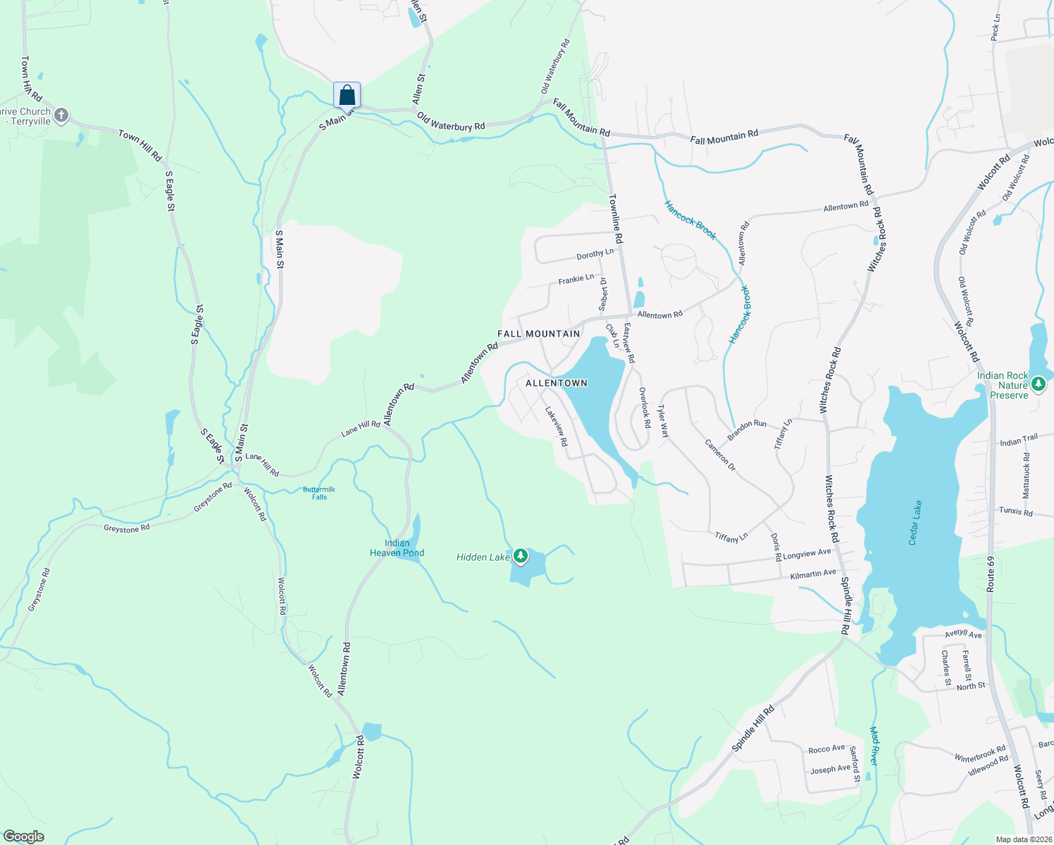 map of restaurants, bars, coffee shops, grocery stores, and more near 26 Highland Road in Plymouth
