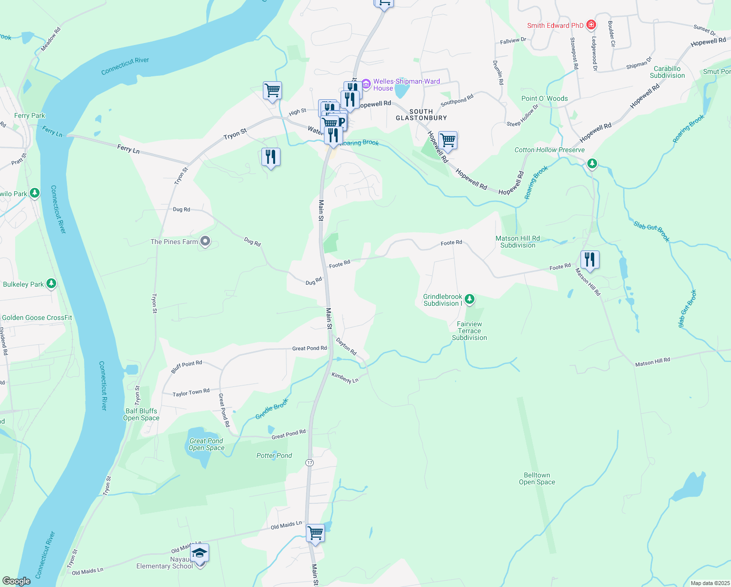 550 Main Street, Glastonbury CT - Walk Score