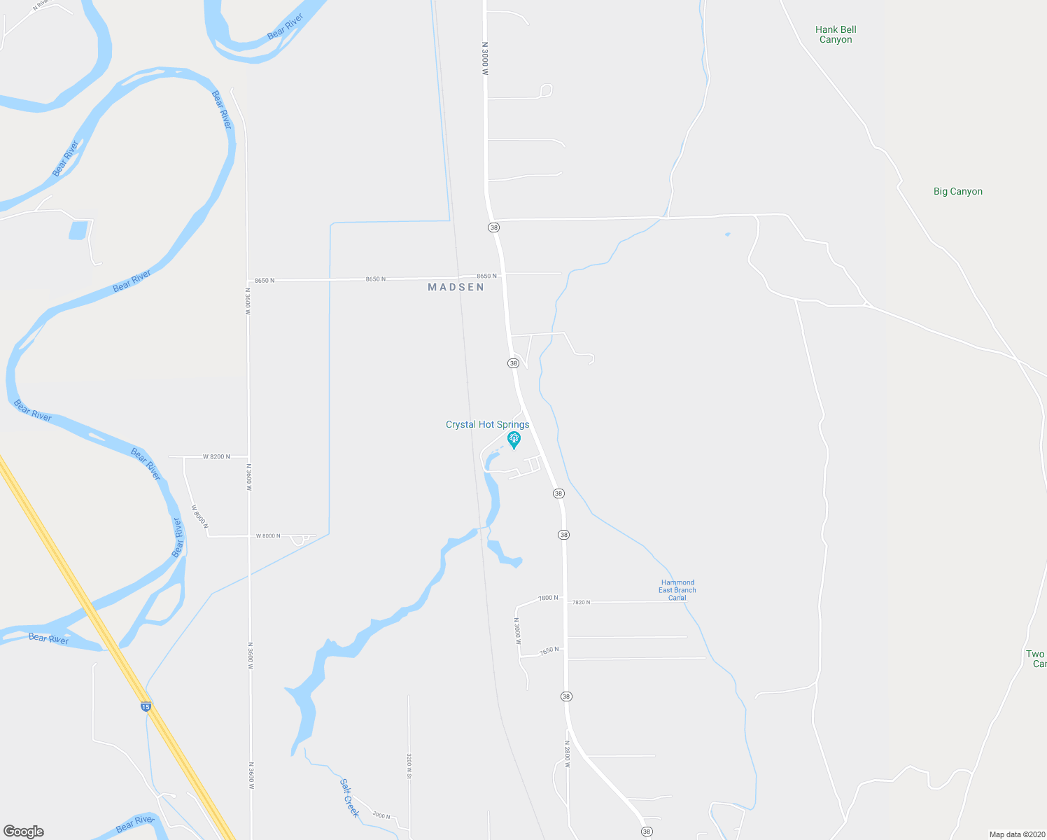 map of restaurants, bars, coffee shops, grocery stores, and more near in Honeyville