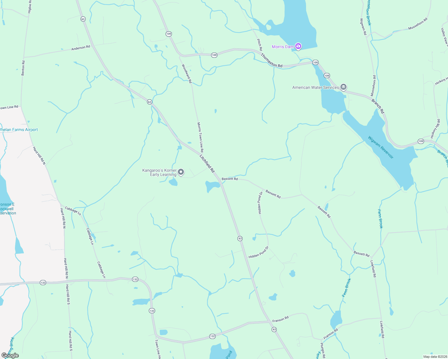 map of restaurants, bars, coffee shops, grocery stores, and more near 2-258 Bassett Road in Watertown