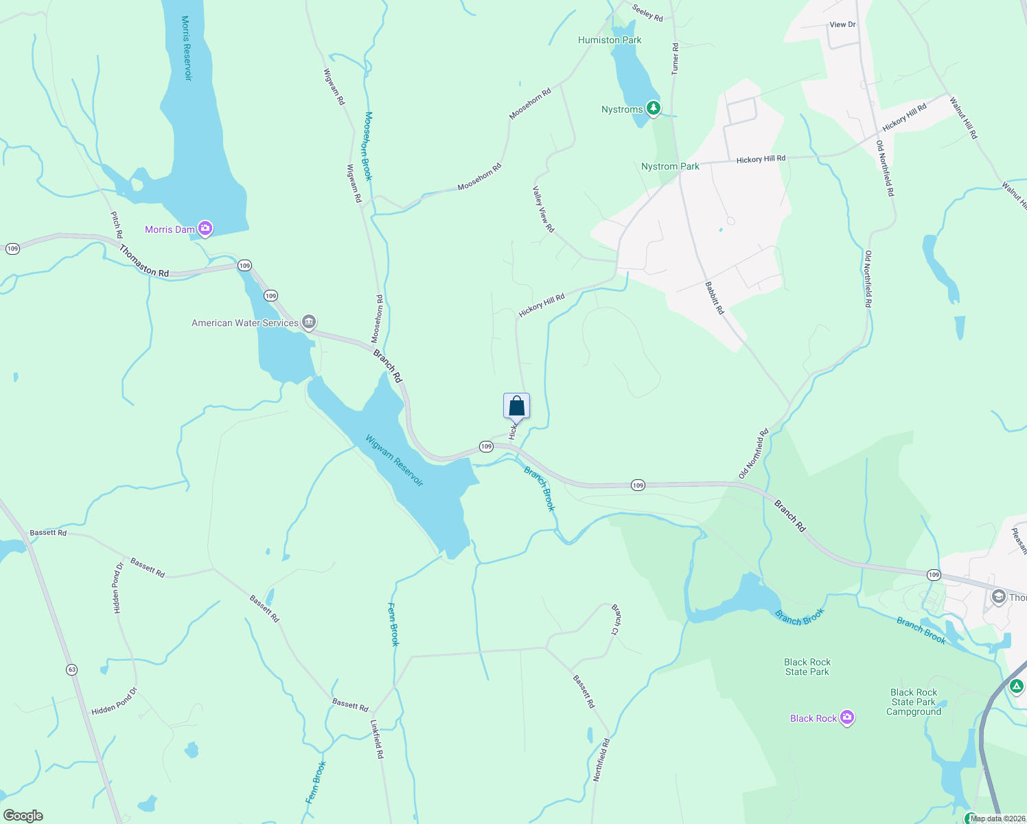 map of restaurants, bars, coffee shops, grocery stores, and more near 1044 Hickory Hill Road in Thomaston